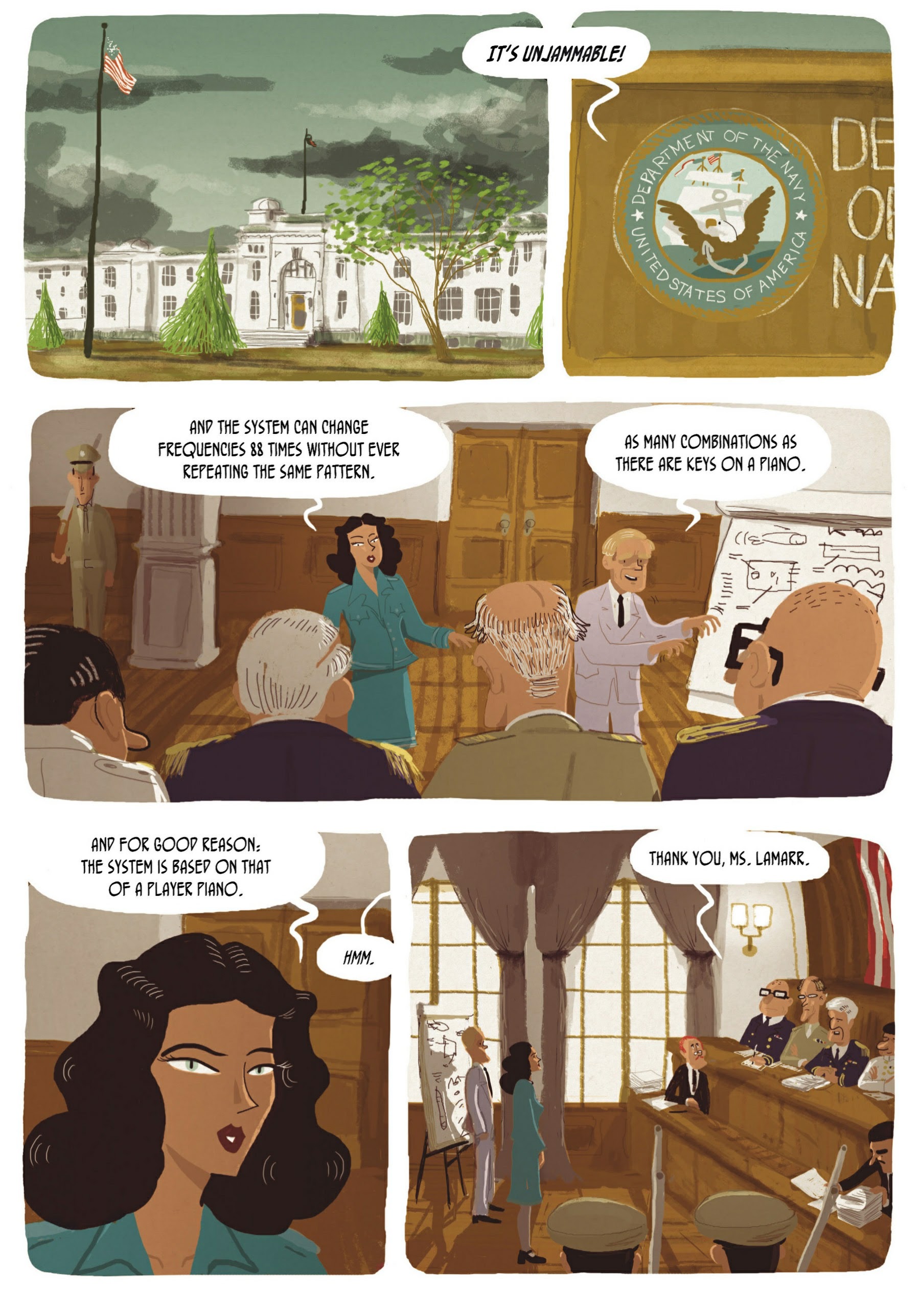 Read online Hedy Lamarr: An Incredible Life comic -  Issue # TPB (Part 2) - 26