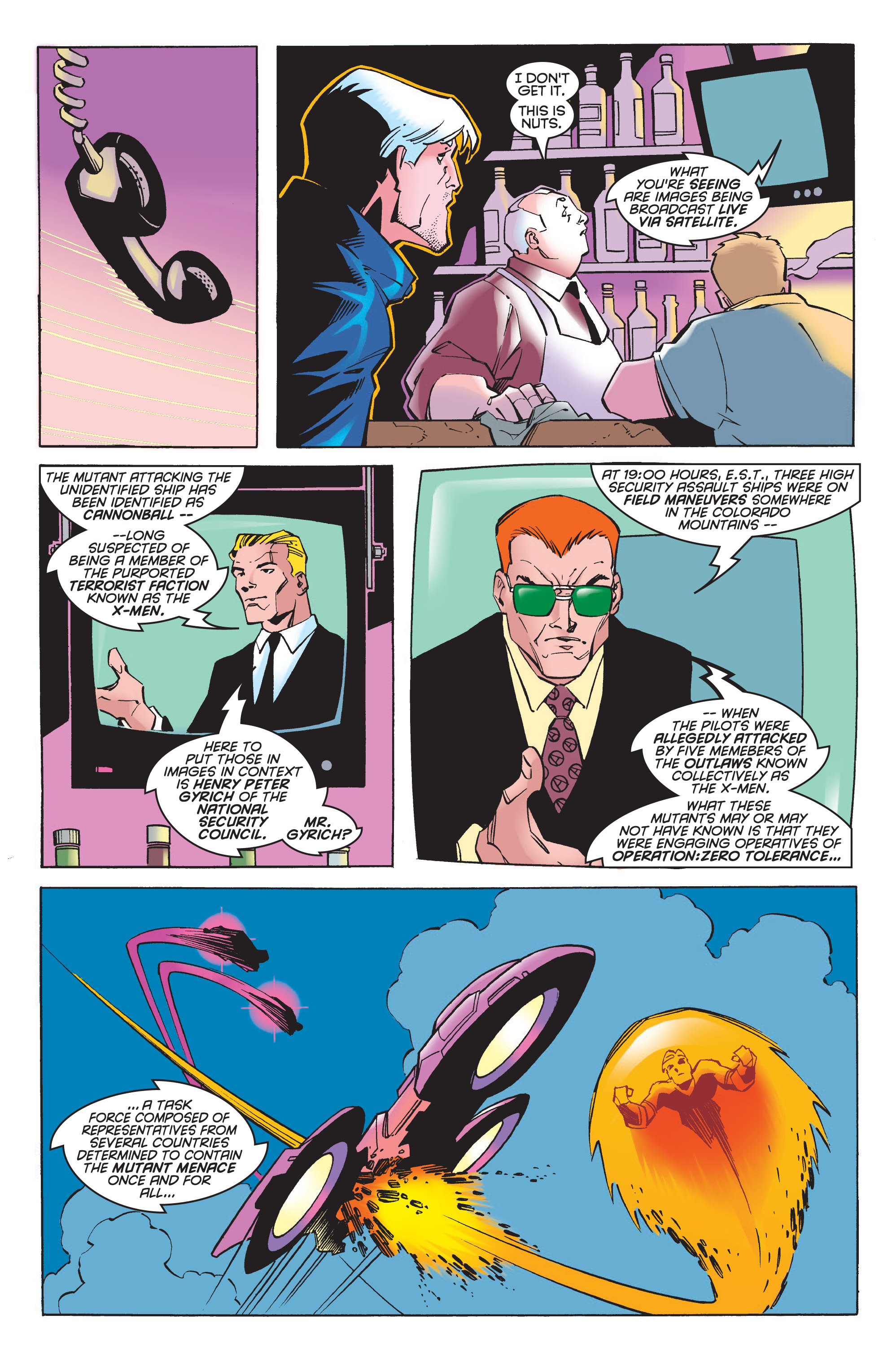 Read online X-Men Milestones: Operation Zero Tolerance comic -  Issue # TPB (Part 2) - 54