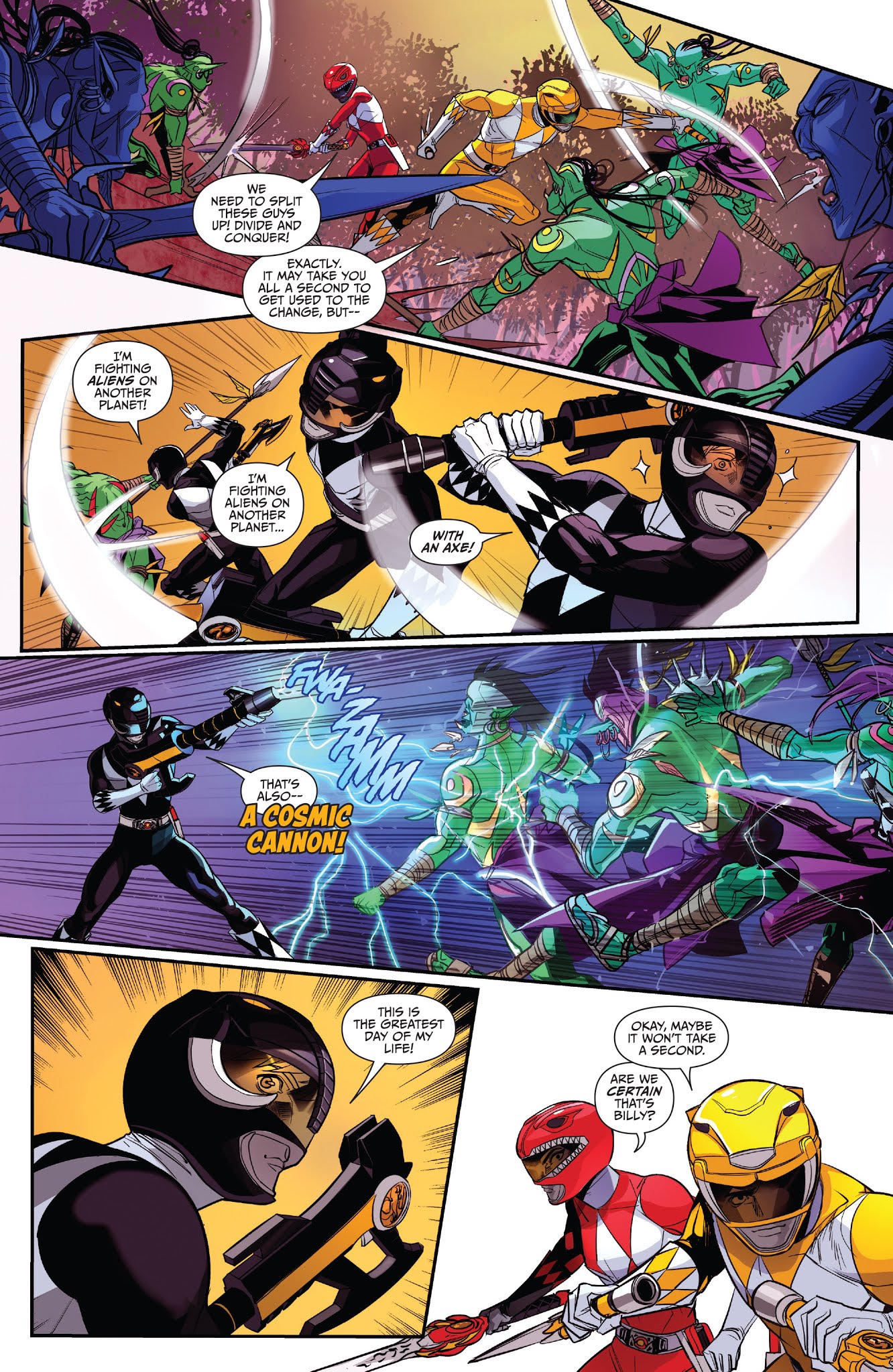 Read online Saban's Go Go Power Rangers comic -  Issue #16 - 10