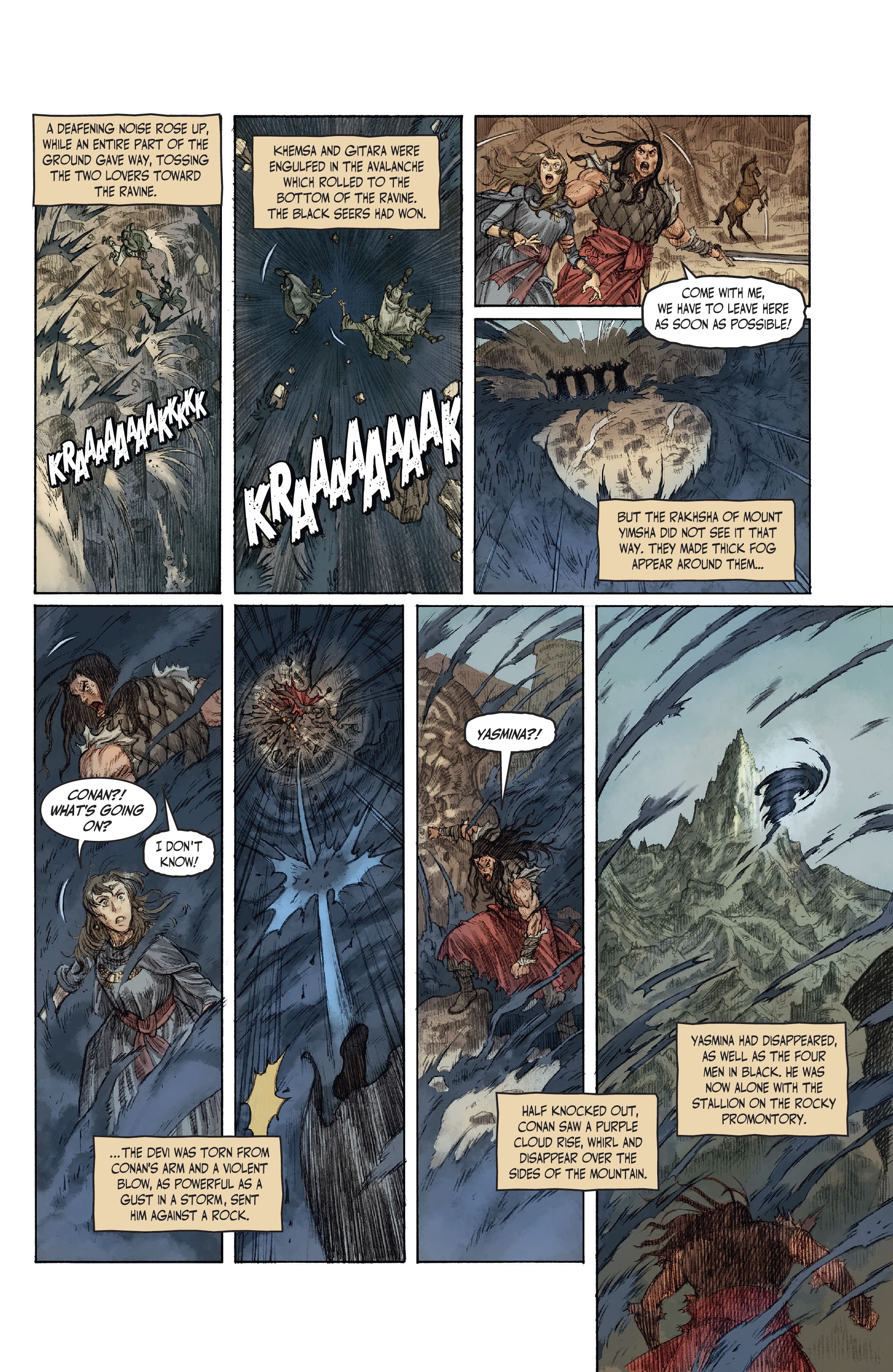 Read online The Cimmerian: People of the Black Circle comic -  Issue #2 - 16