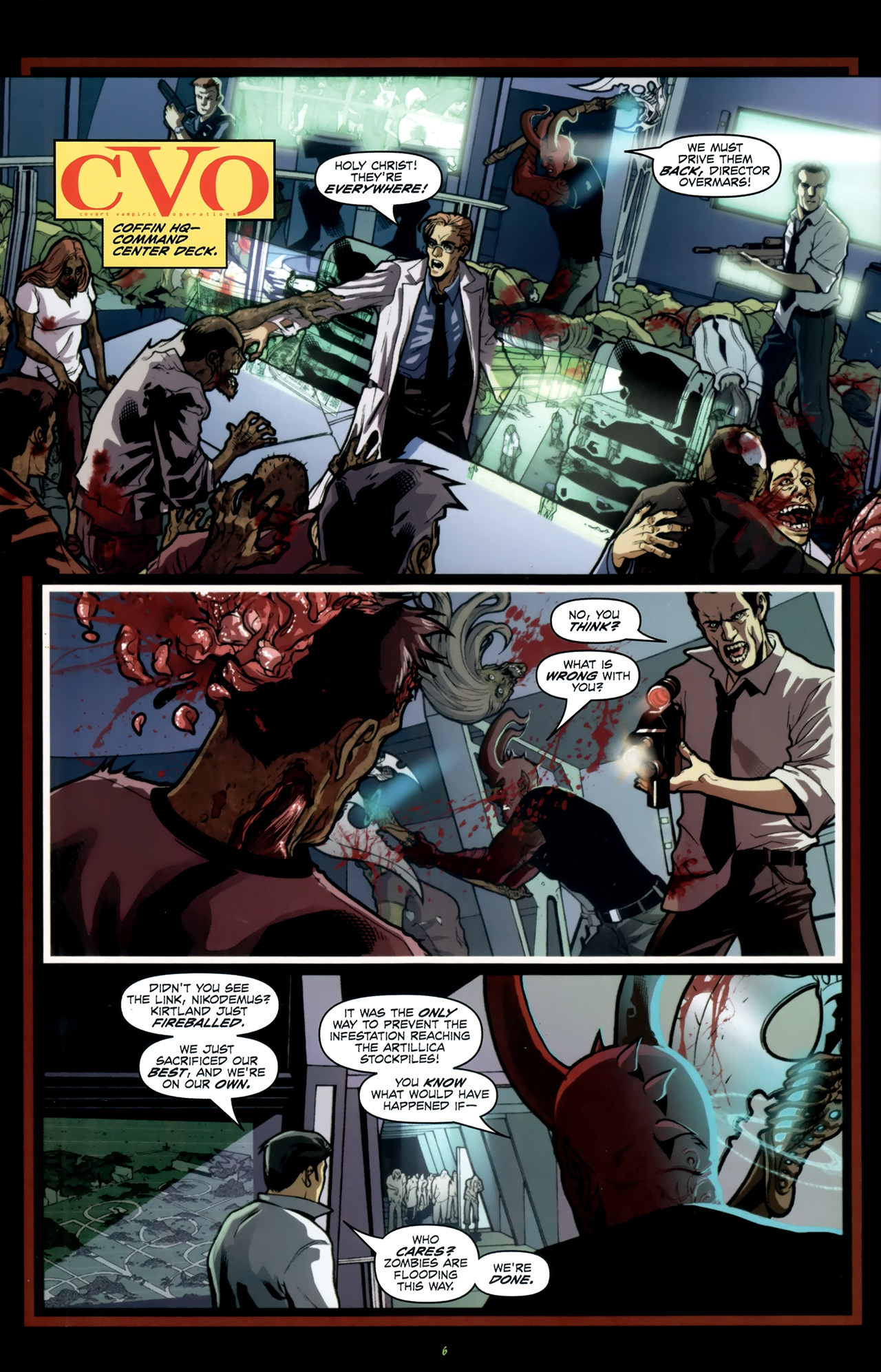 Read online Infestation comic -  Issue #2 - 8