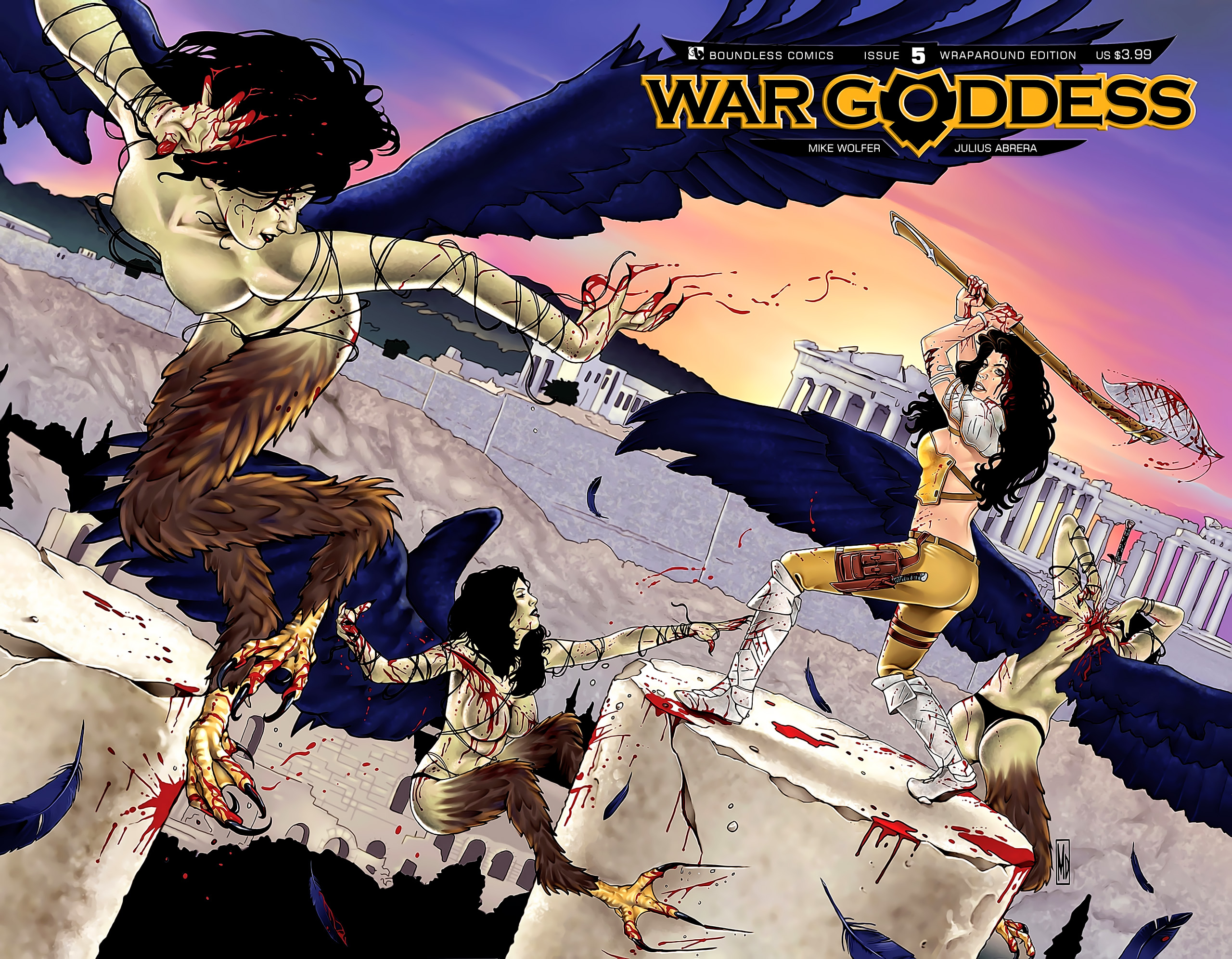 Read online War Goddess comic -  Issue #5 - 4