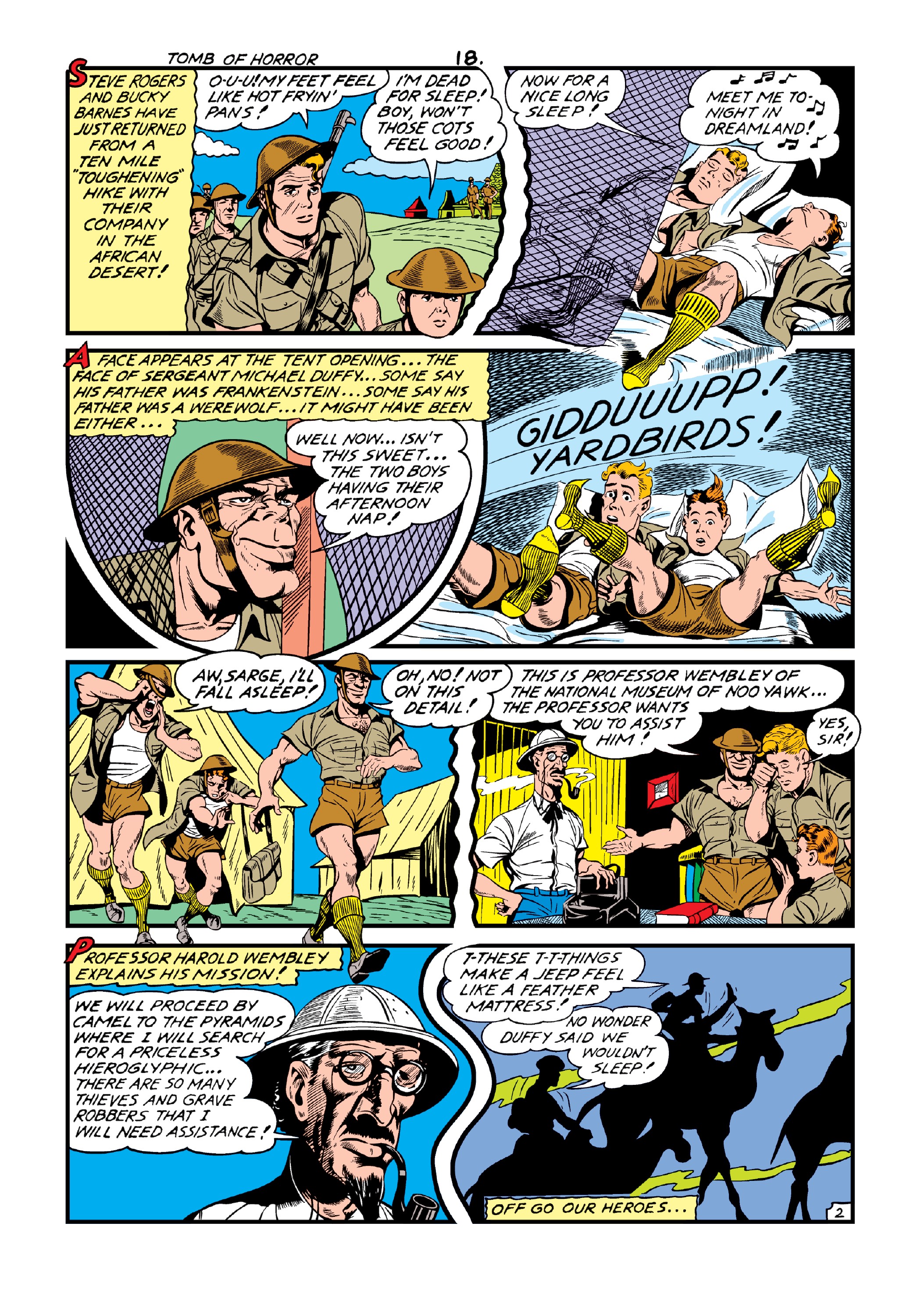 Read online Marvel Masterworks: Golden Age Captain America comic -  Issue # TPB 5 (Part 1) - 95