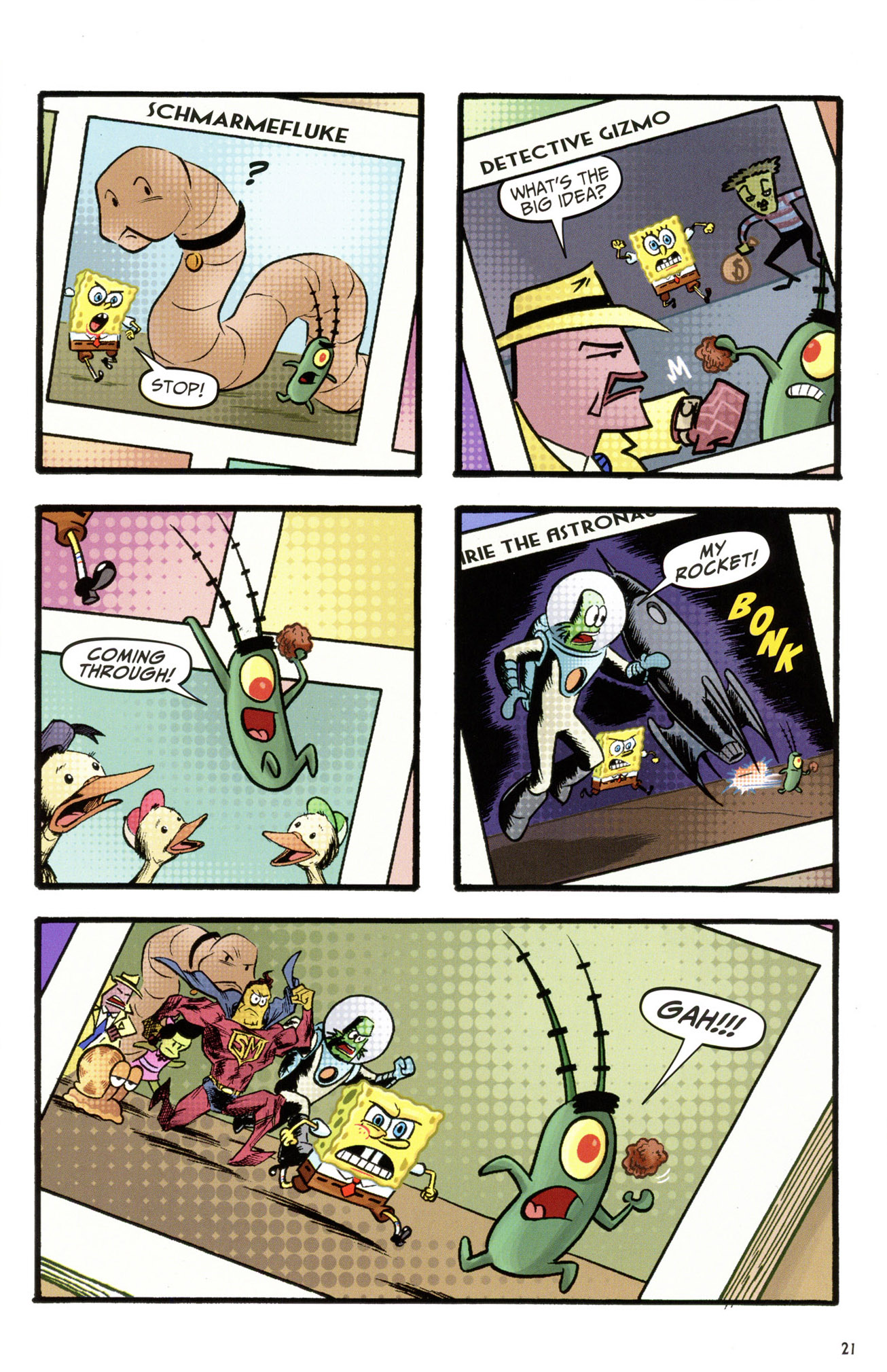 Read online Spongebob Freestyle Funnies comic -  Issue # FCBD 2013 - 23