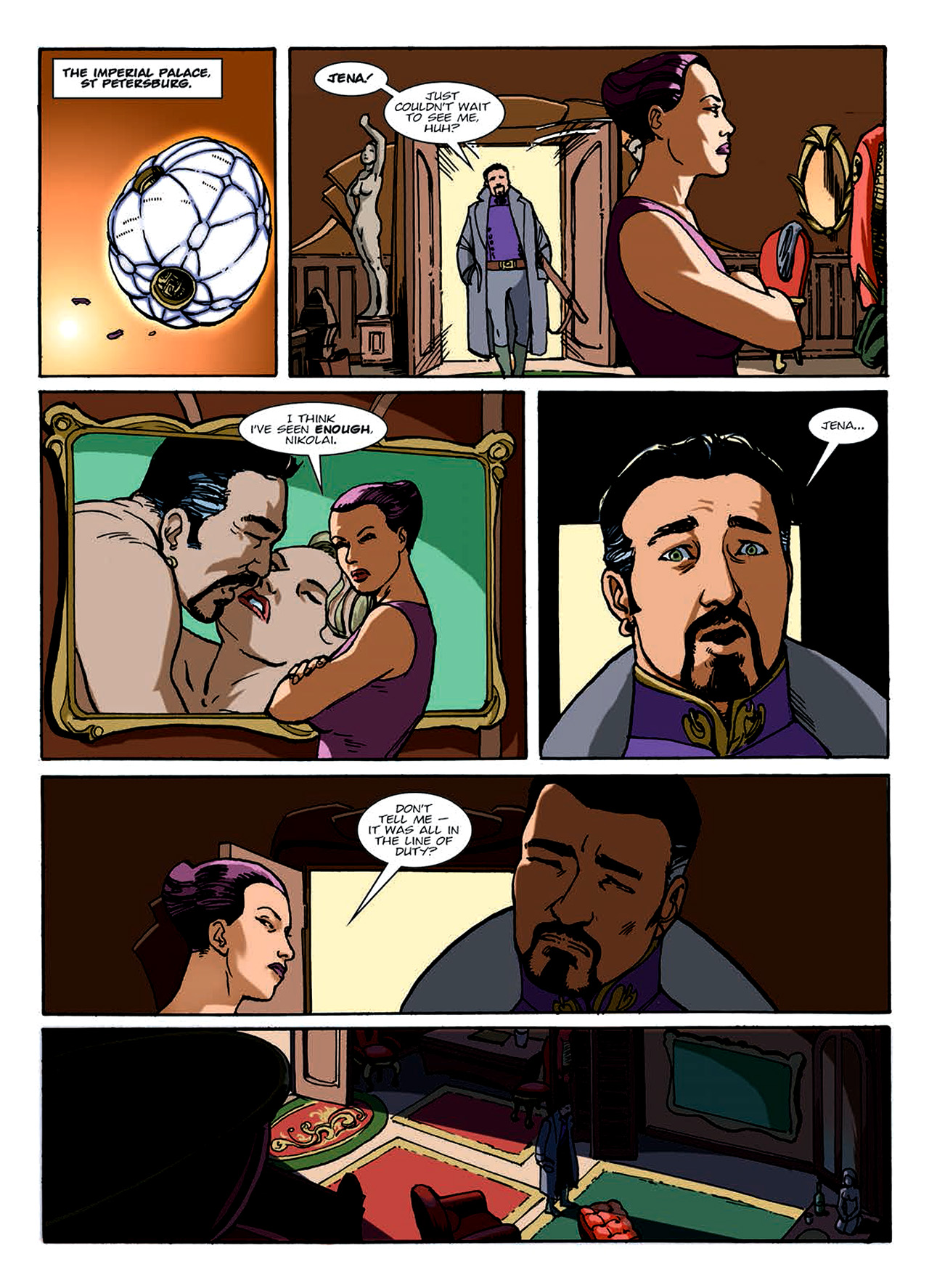 Read online Nikolai Dante comic -  Issue # TPB 8 - 146