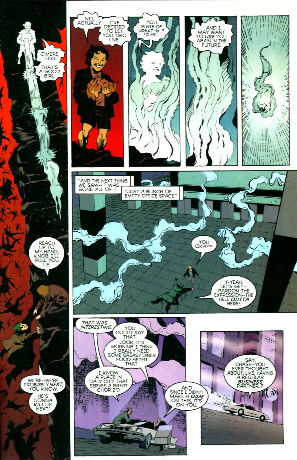 Read online Chase comic -  Issue #5 - 22