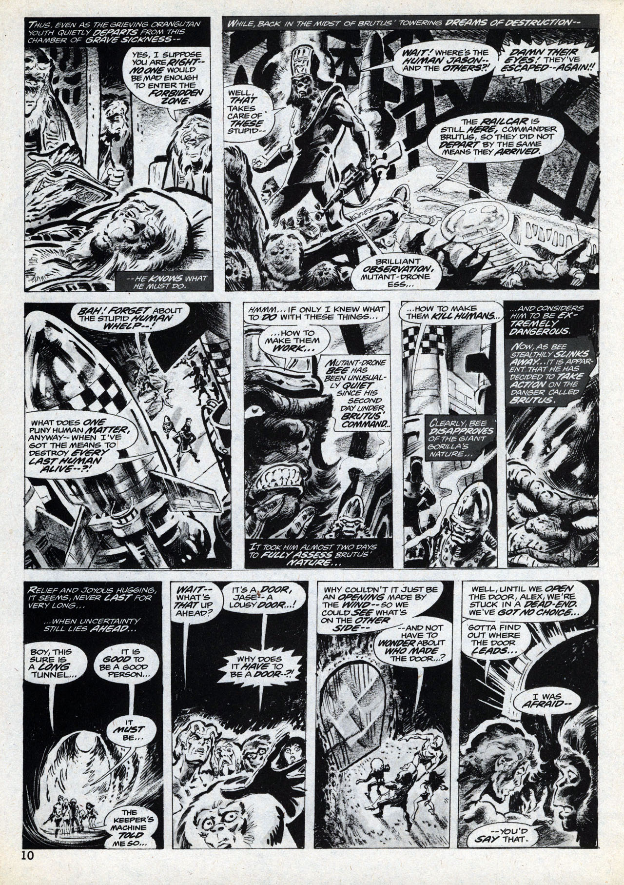 Read online Planet of the Apes comic -  Issue #23 - 10