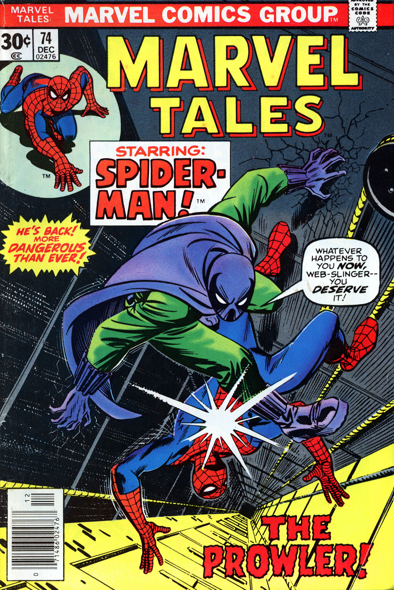 Read online Marvel Tales (1964) comic -  Issue #74 - 1