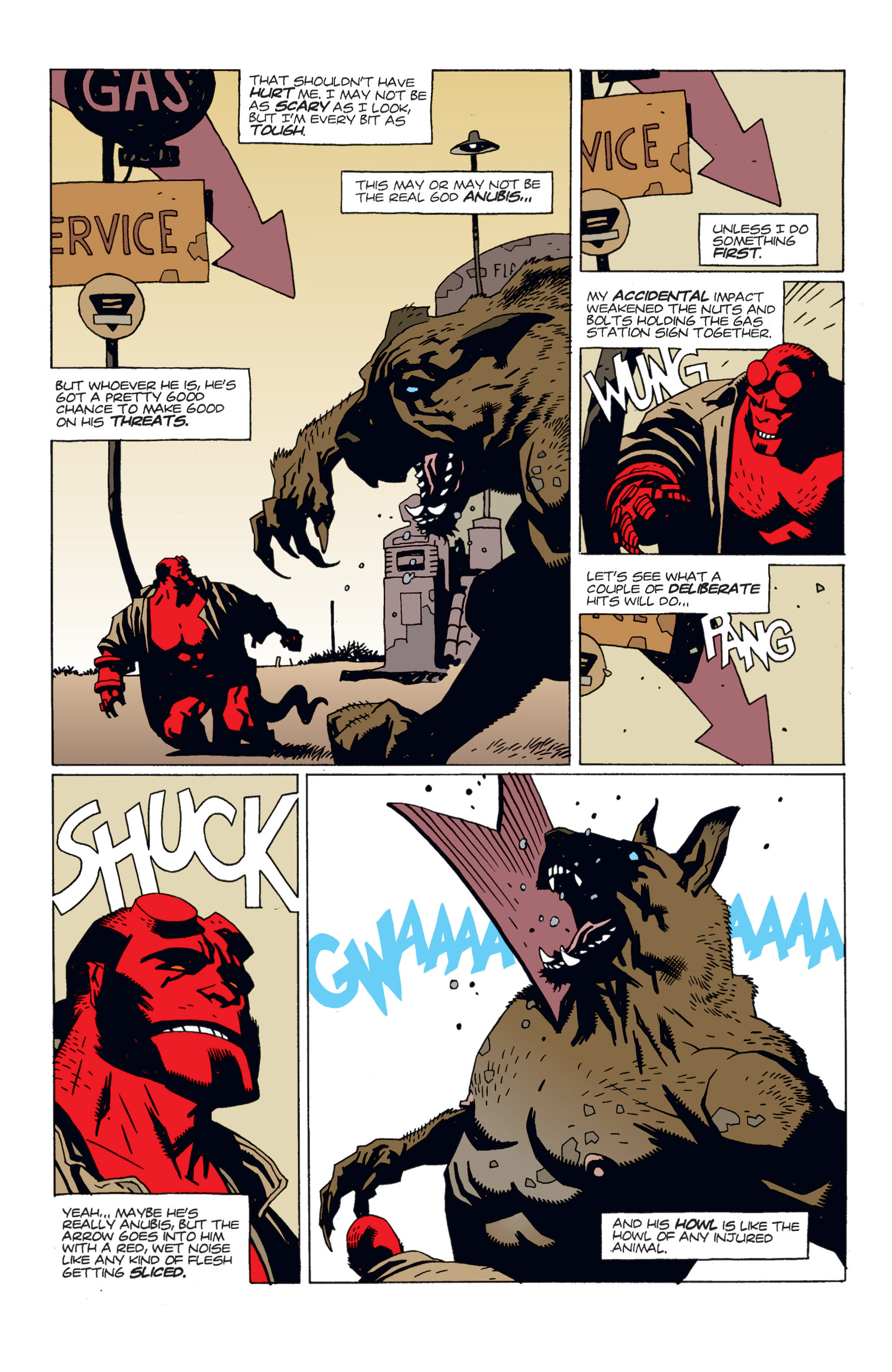 Read online Hellboy comic -  Issue #1 - 117