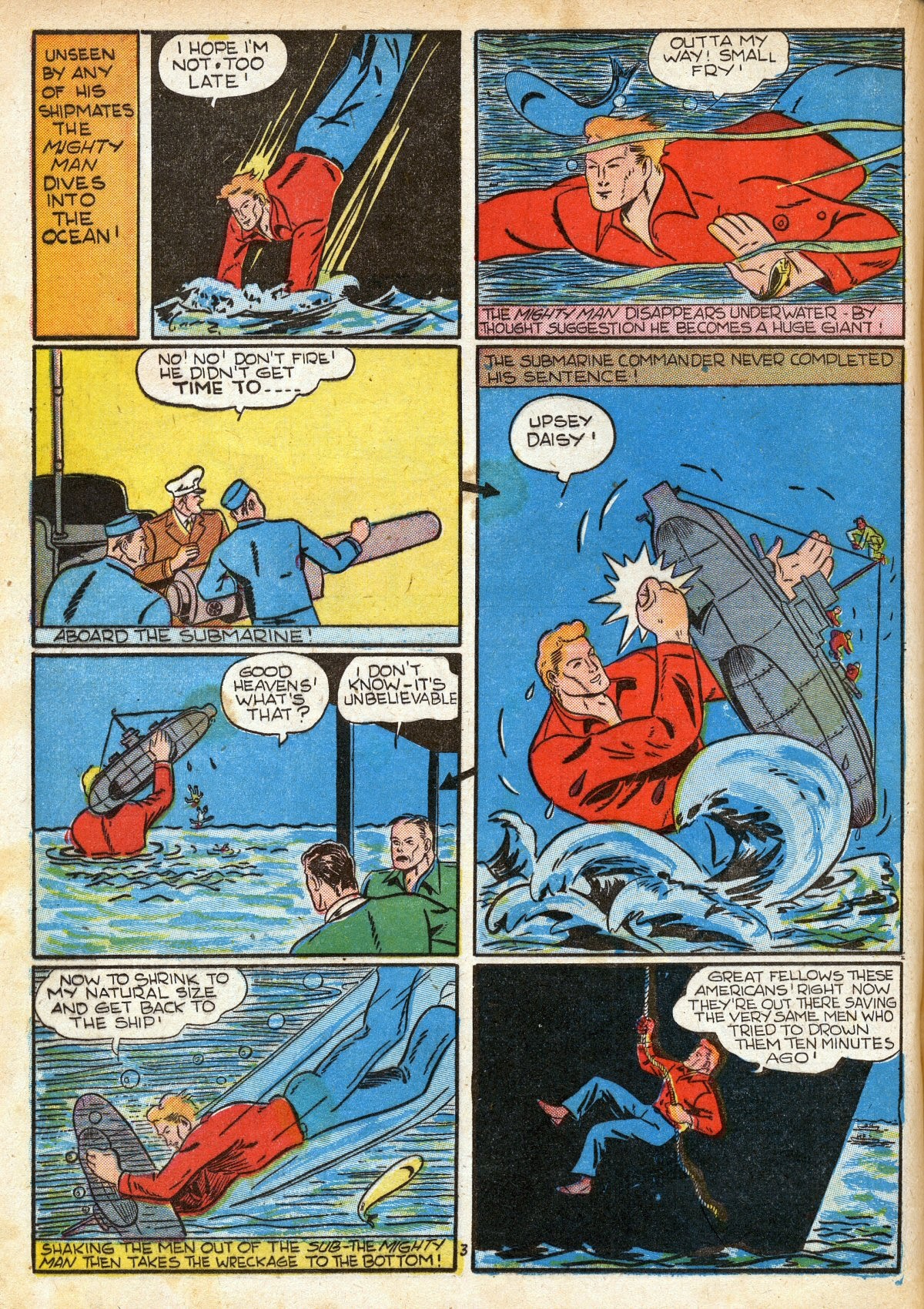 Read online Amazing Man Comics comic -  Issue #16 - 38