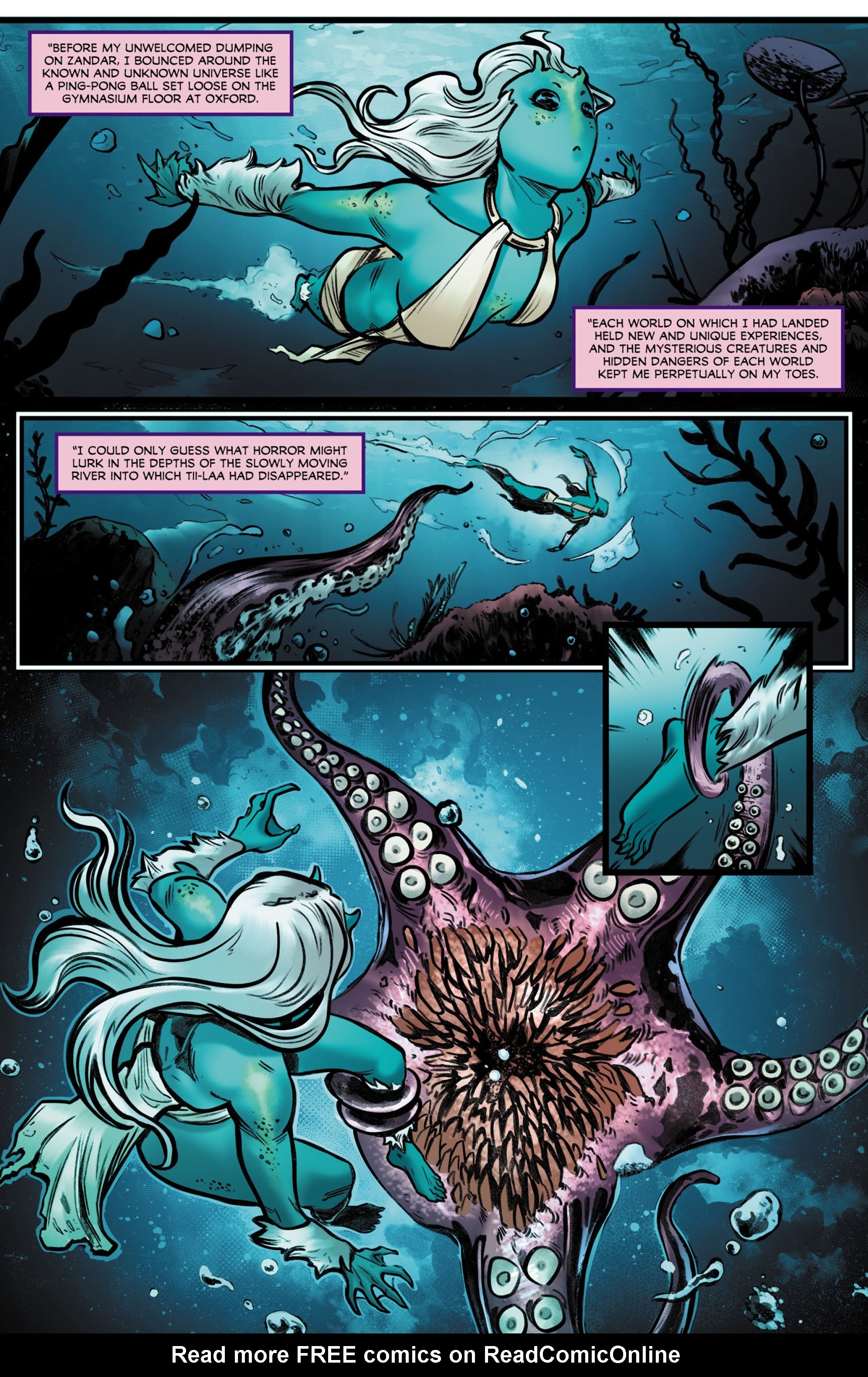 Read online Beyond the Farthest Star: Warriors of Zandar comic -  Issue #2 - 8