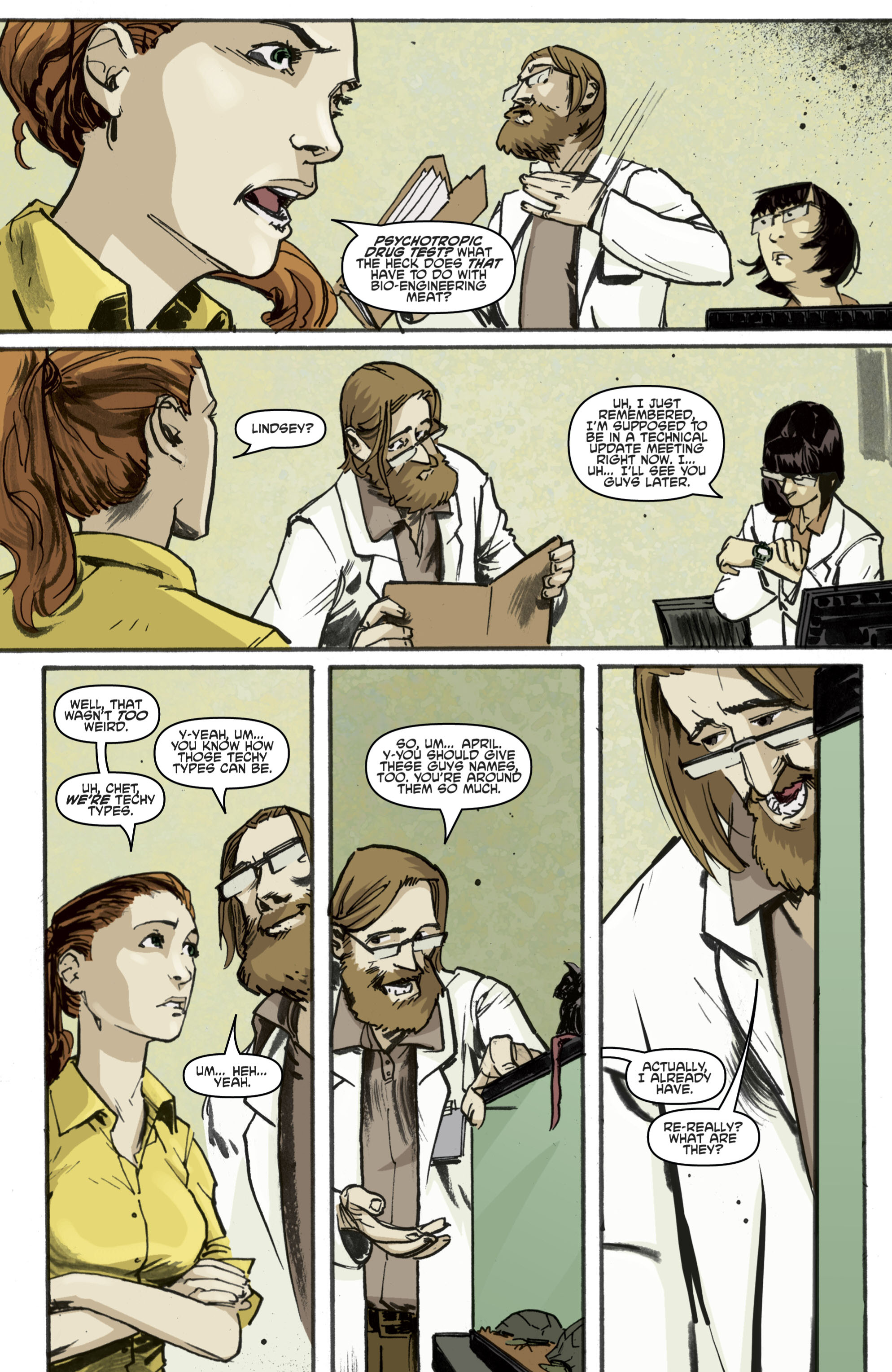 Read online Teenage Mutant Ninja Turtles (2011) comic -  Issue #1 - 19