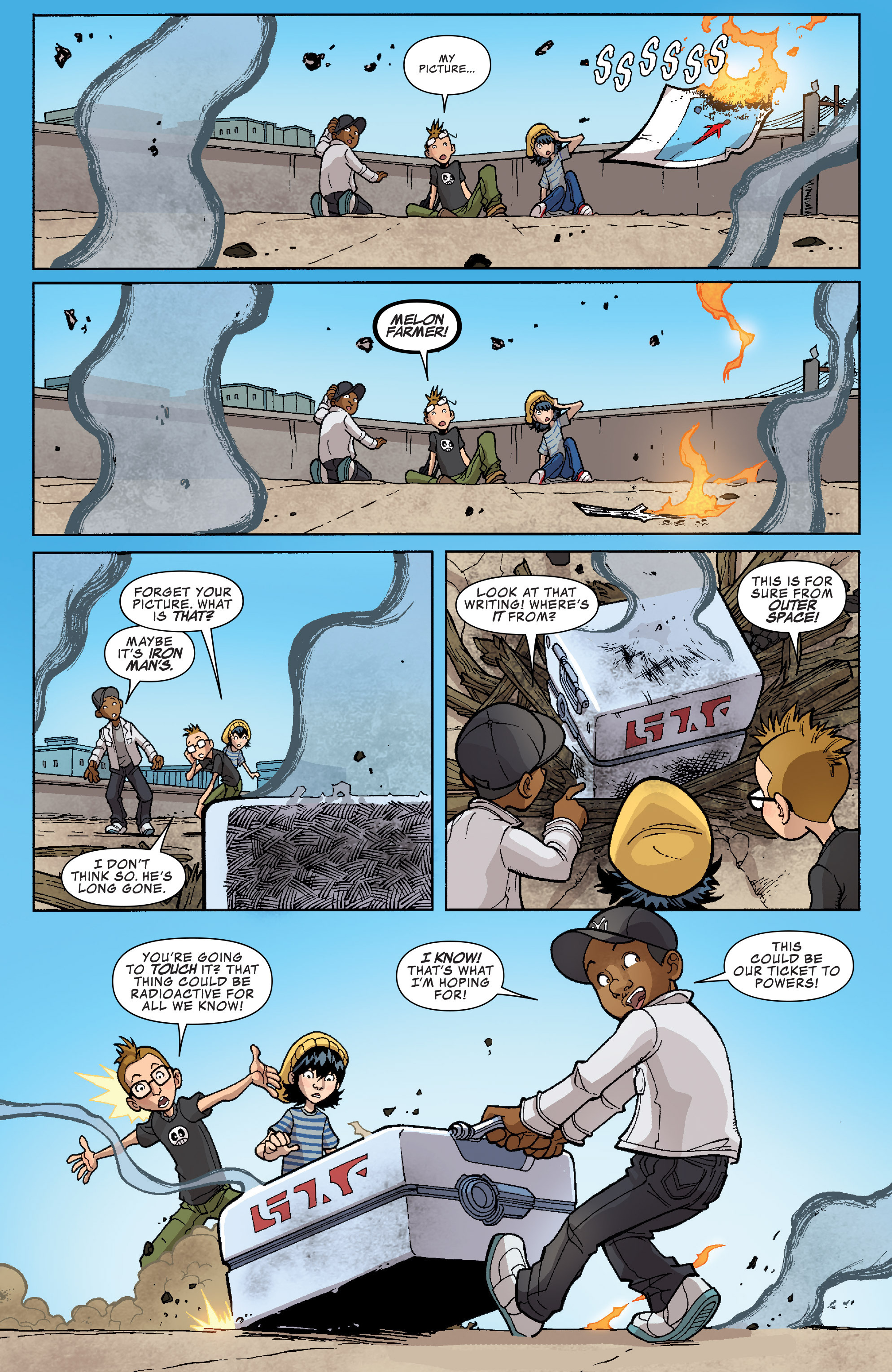 Read online Marvel Tsum Tsum comic -  Issue #1 - 10