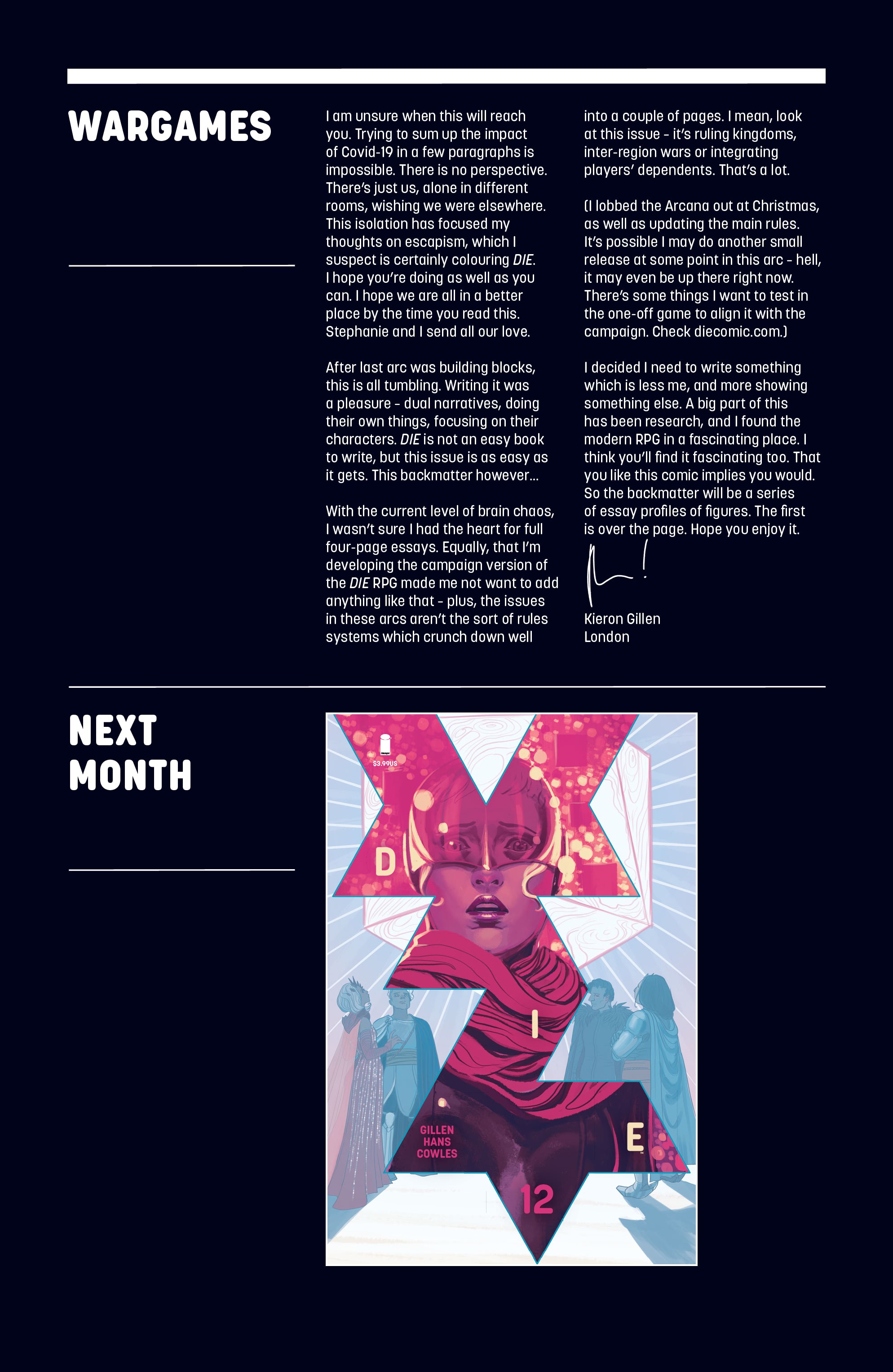 Read online Die comic -  Issue #11 - 28