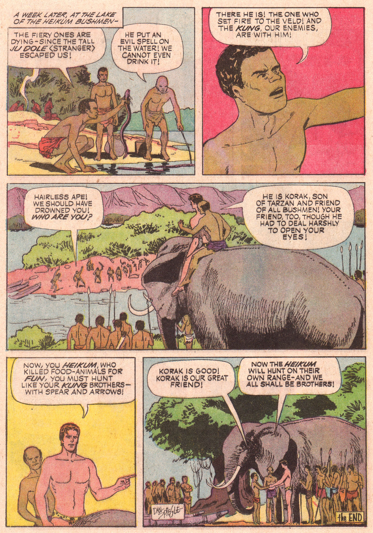 Read online Korak, Son of Tarzan (1964) comic -  Issue #29 - 16