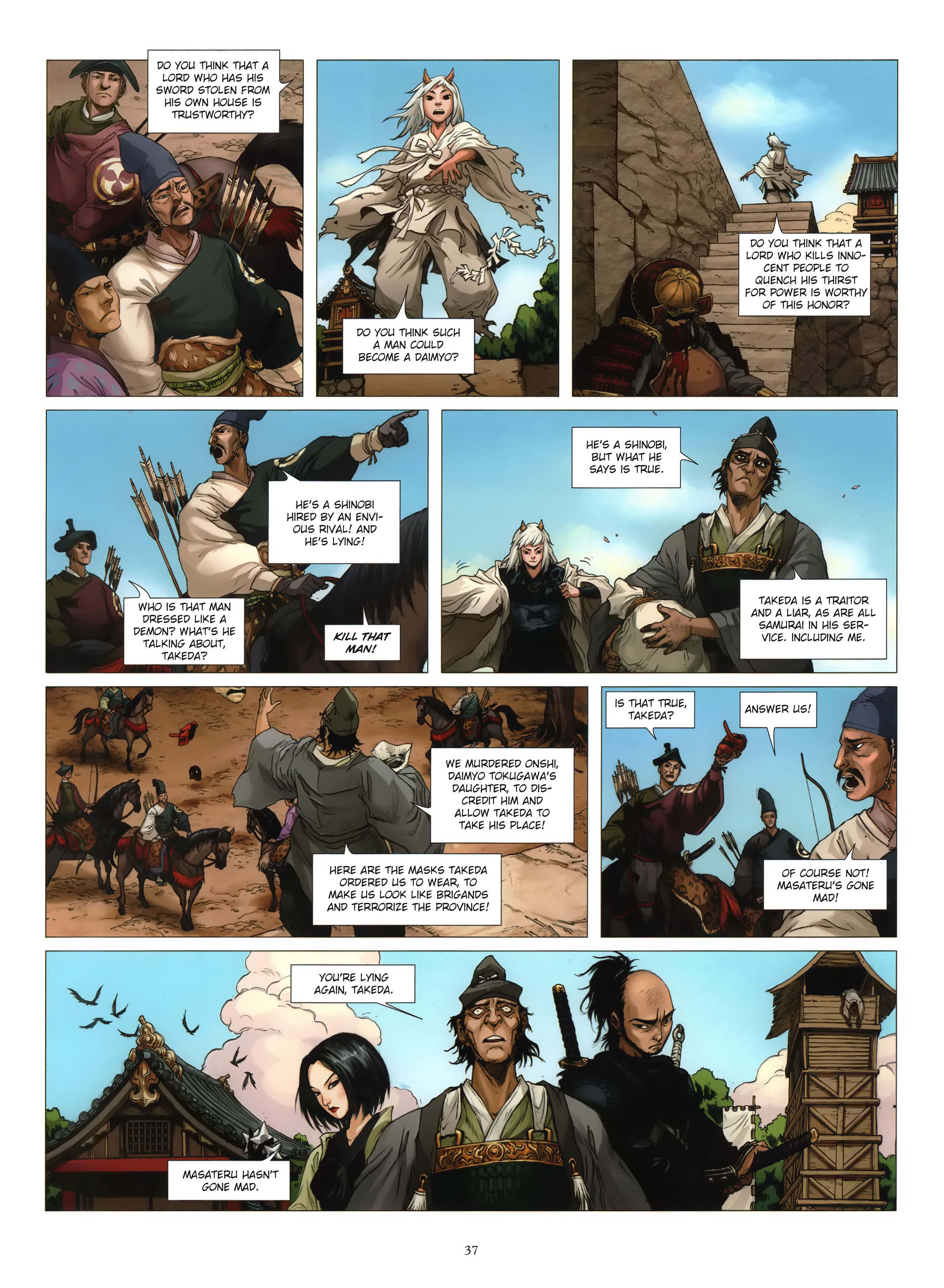 Read online Shadow of the Shinobi comic -  Issue #1 - 38