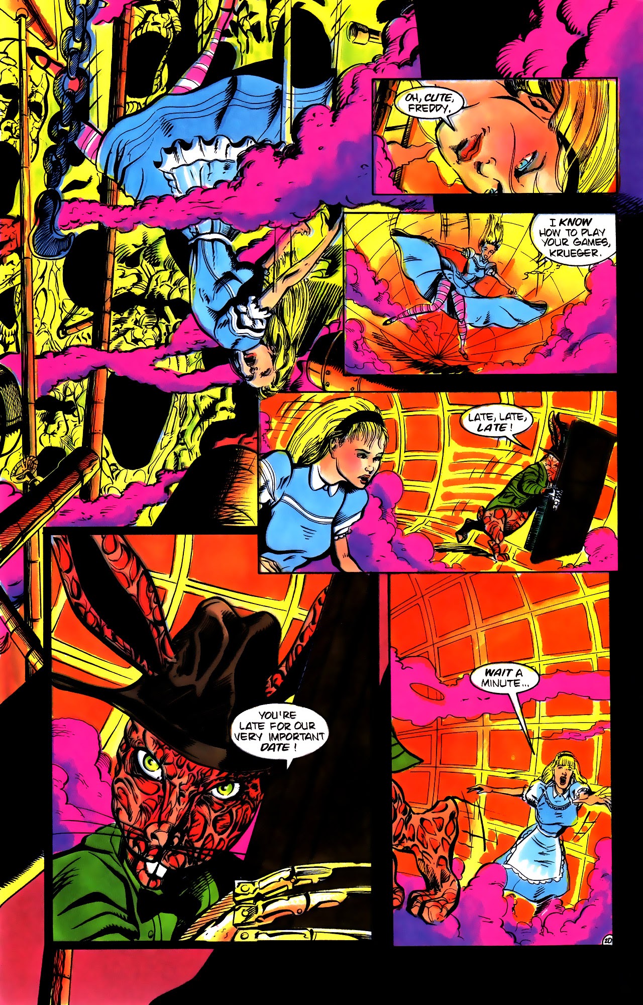 Read online Nightmares On Elm Street comic -  Issue #5 - 21