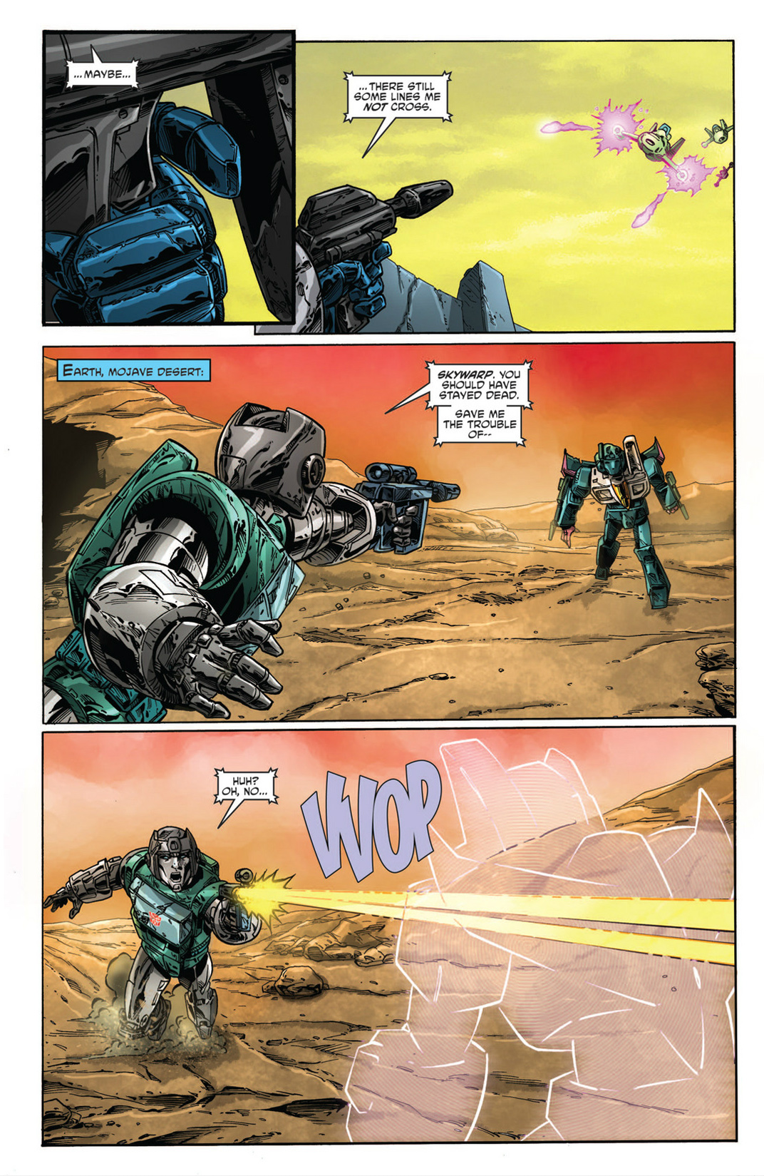Read online The Transformers: Regeneration One comic -  Issue #82 - 19