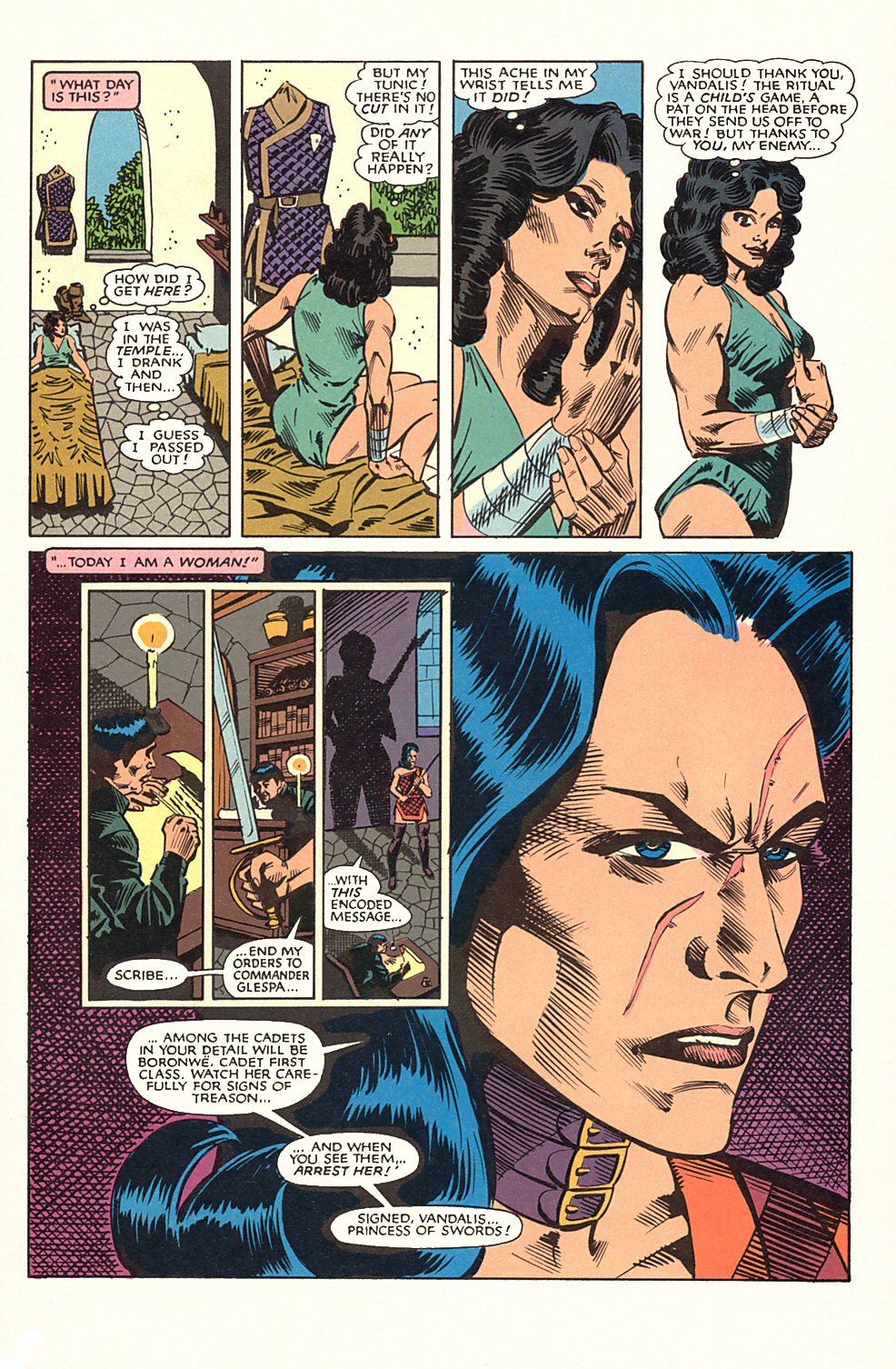 Read online Sisterhood of Steel comic -  Issue #2 - 30