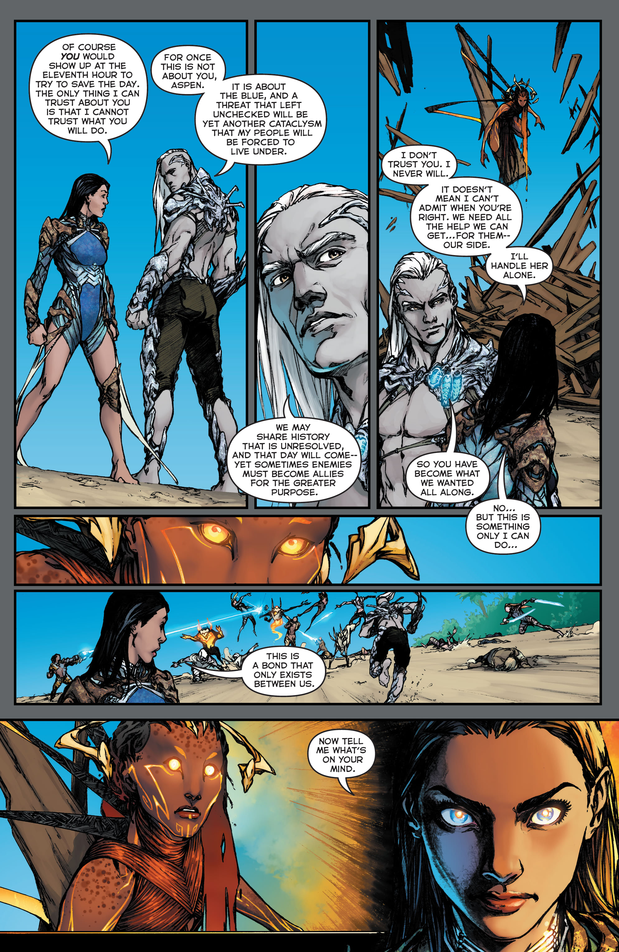 Read online Fathom The Core comic -  Issue #2 - 22