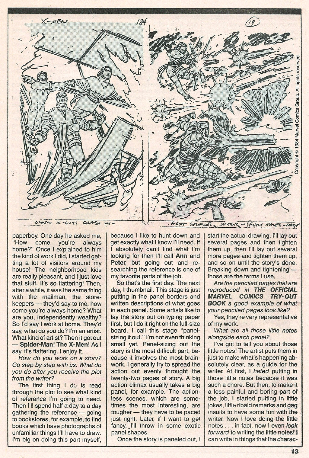 Marvel Age issue 17 - Page 15