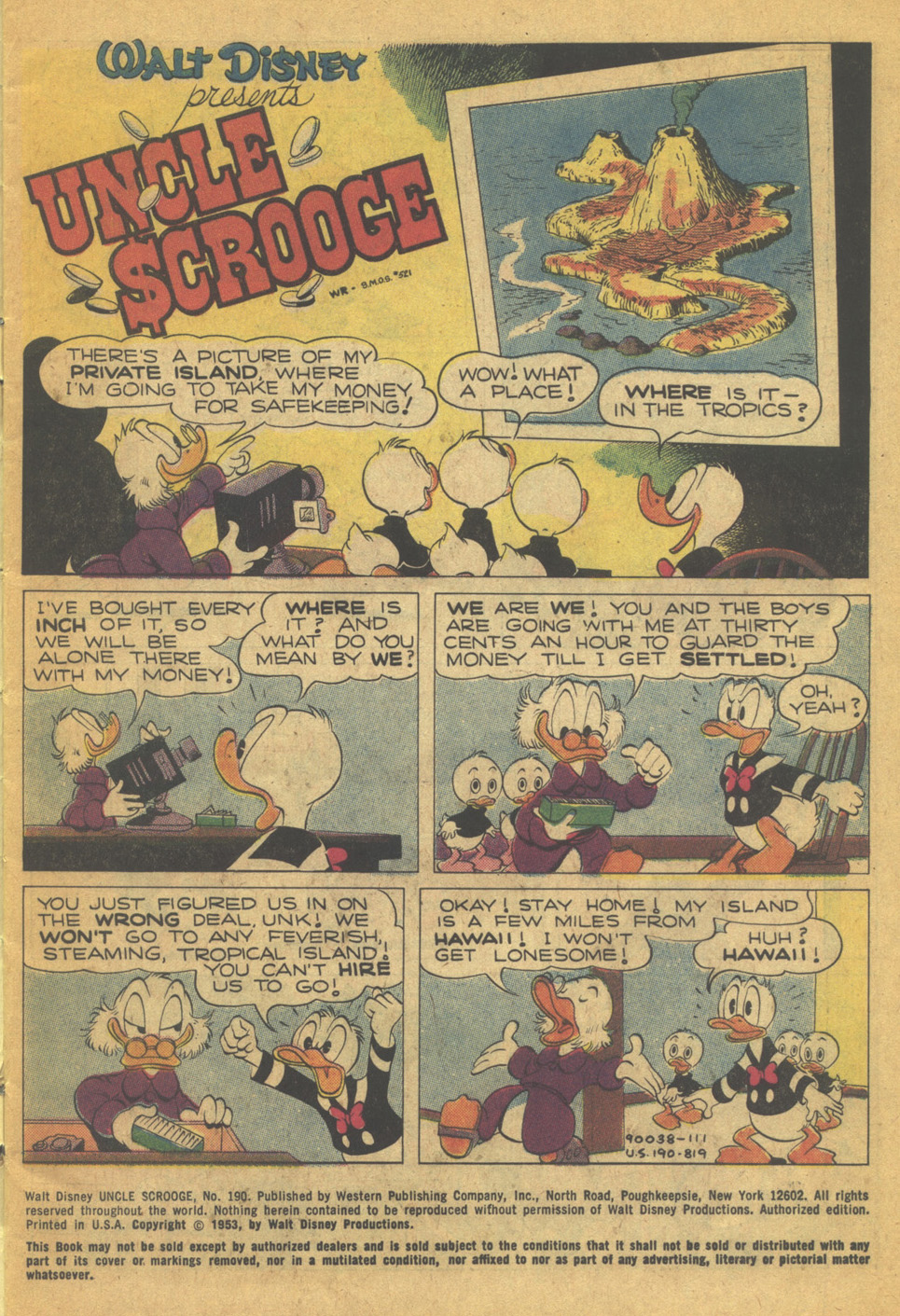 Read online Uncle Scrooge (1953) comic -  Issue #190 - 3