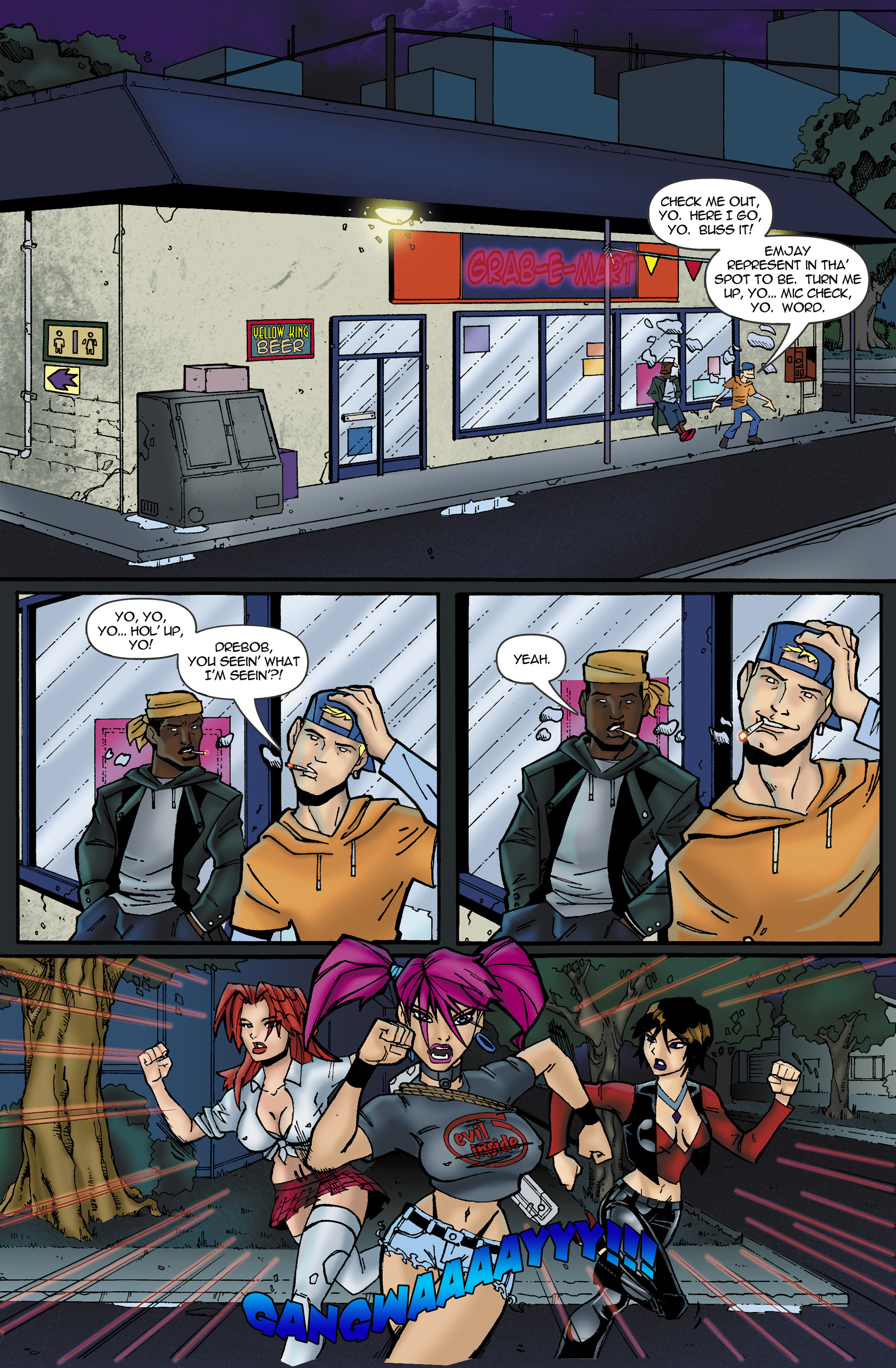 Read online Chaos Campus: Sorority Girls Vs. Zombies comic -  Issue #3 - 3