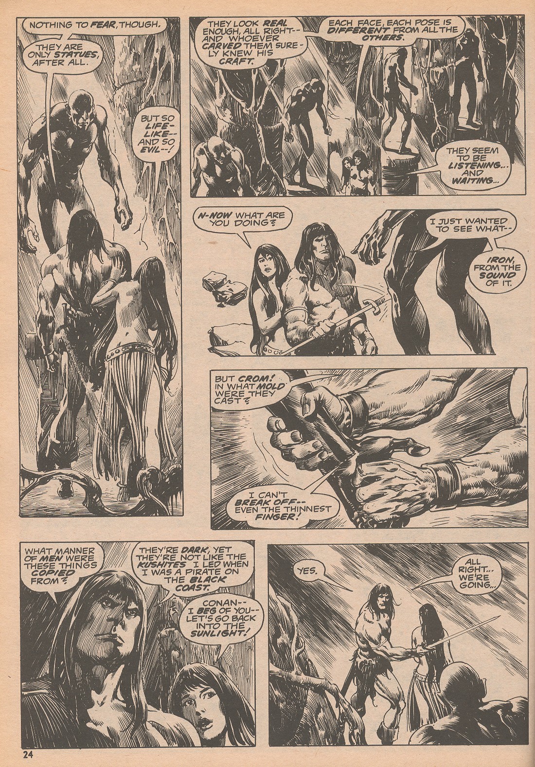 Read online The Savage Sword Of Conan comic -  Issue #4 - 24