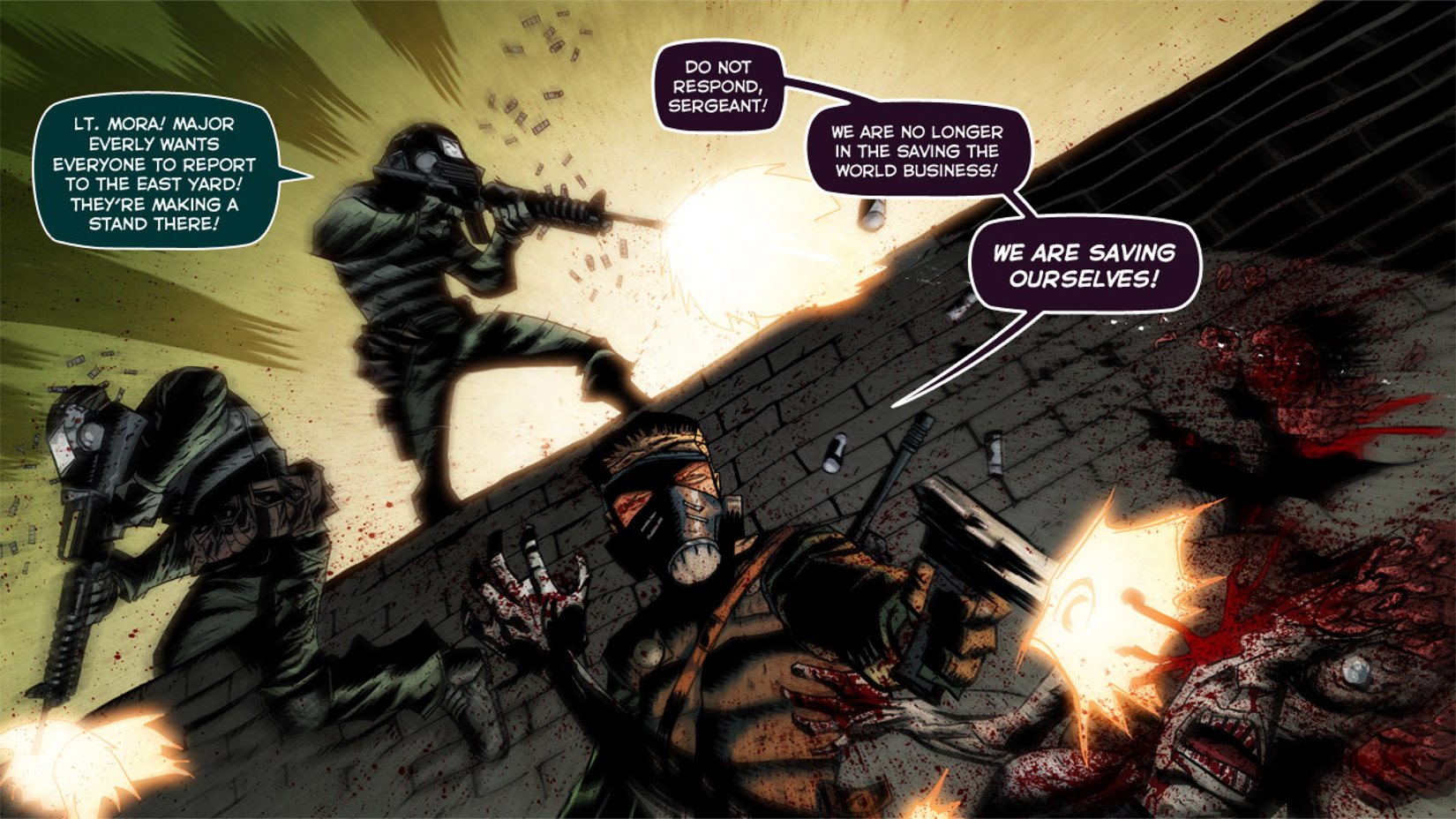 Read online Left 4 Dead: The Sacrifice comic -  Issue #3 - 21