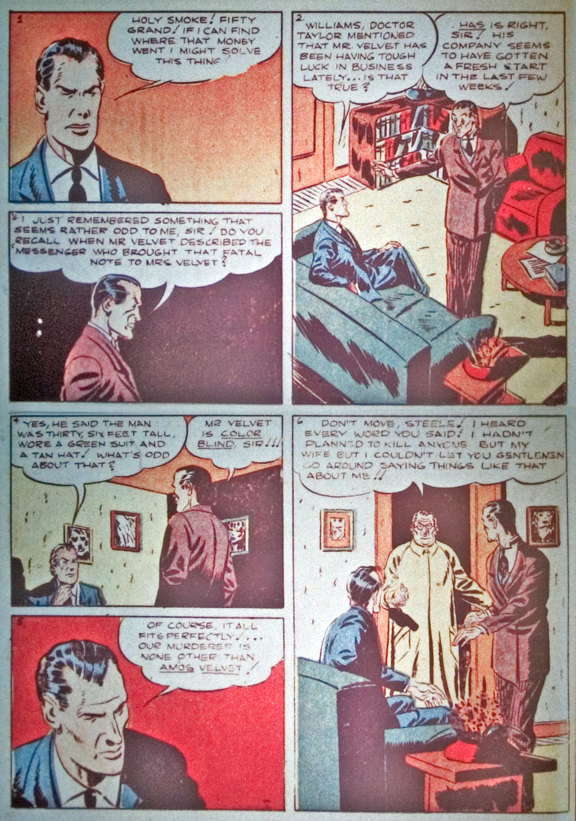 Read online Detective Comics (1937) comic -  Issue #31 - 32