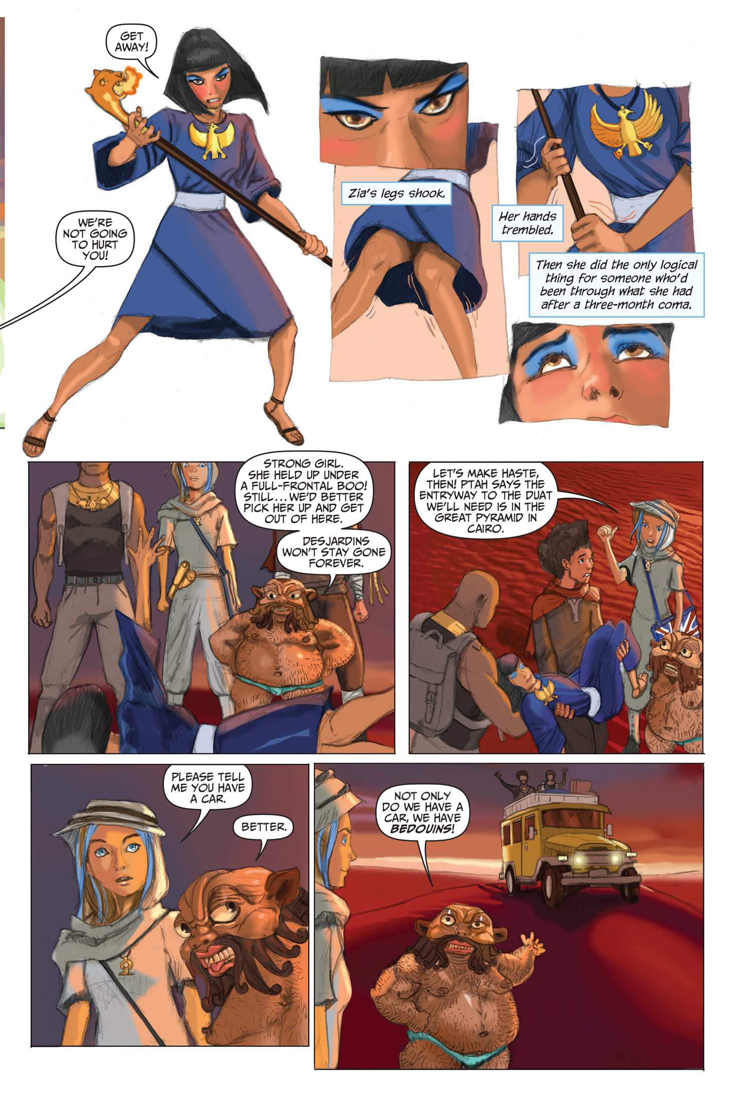 Read online The Kane Chronicles comic -  Issue # TPB 2 - 87