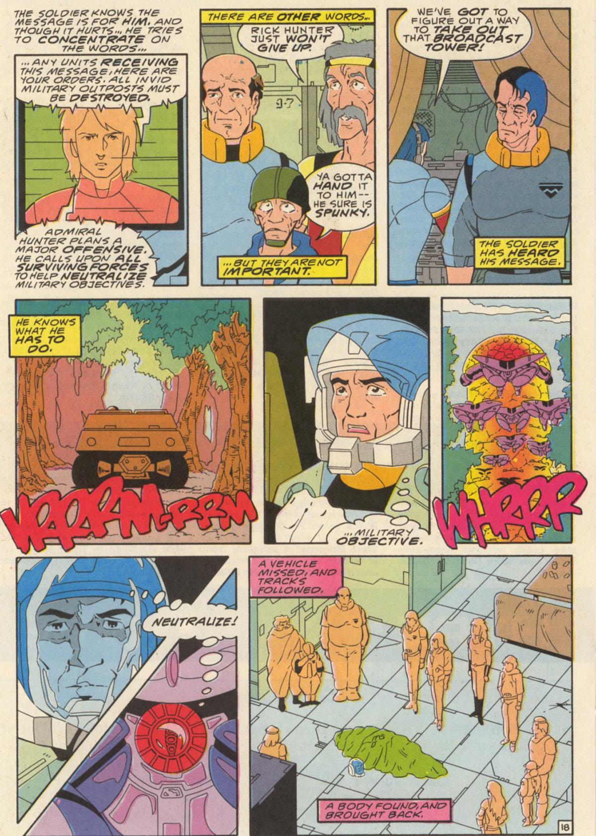 Read online Robotech The New Generation comic -  Issue #18 - 24