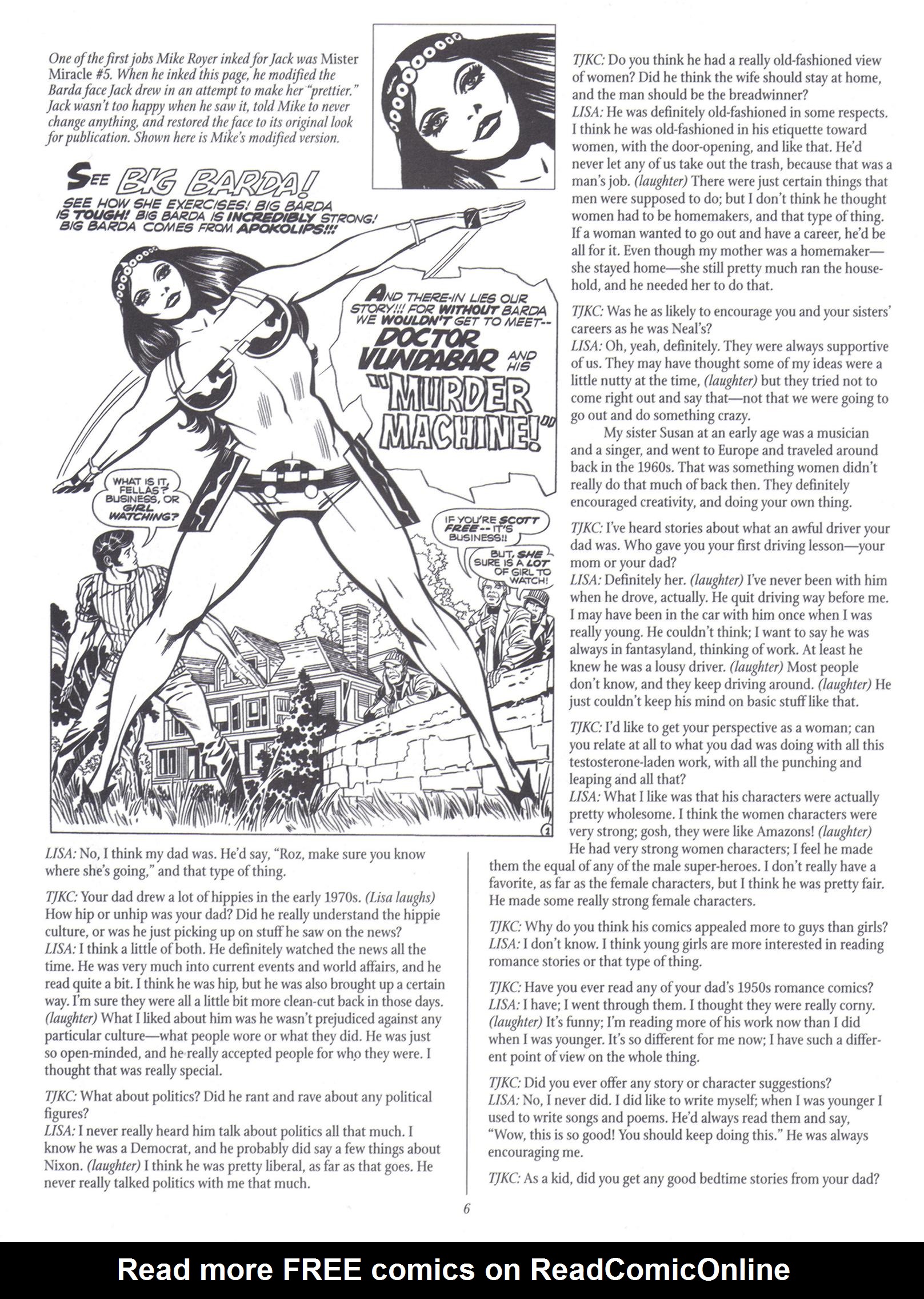 Read online The Jack Kirby Collector comic -  Issue #20 - 6