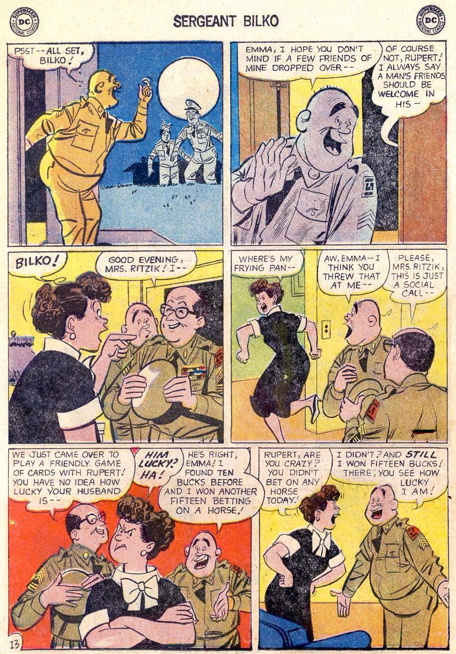 Read online Sergeant Bilko comic -  Issue #16 - 18