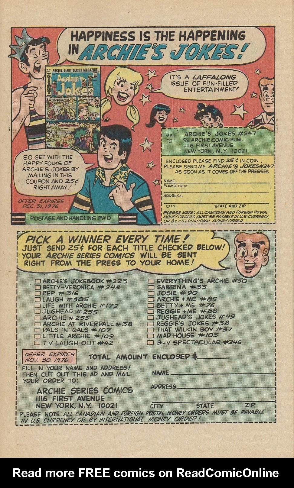 Read online Pep Comics comic -  Issue #315 - 27