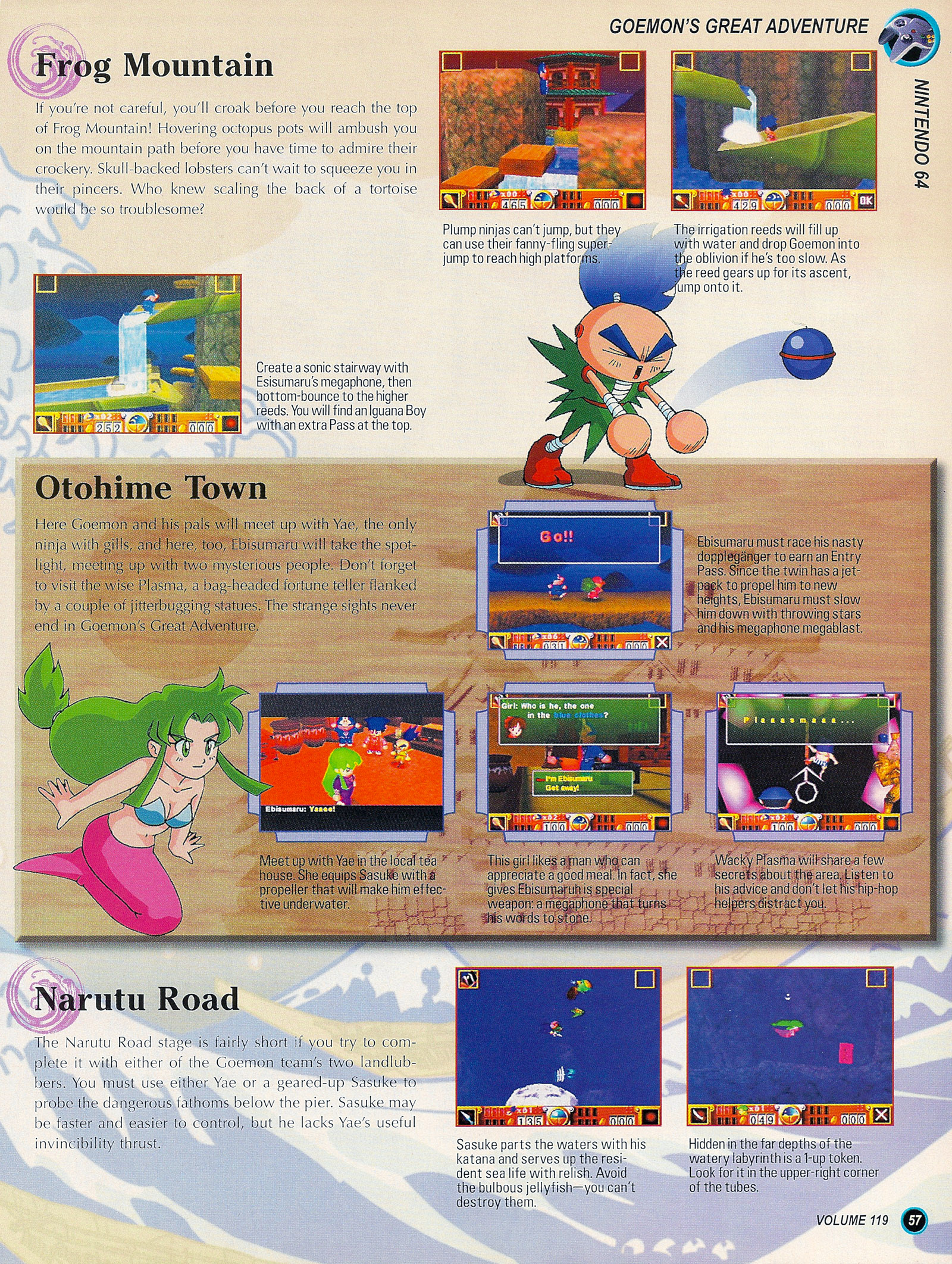 Read online Nintendo Power comic -  Issue #119 - 64