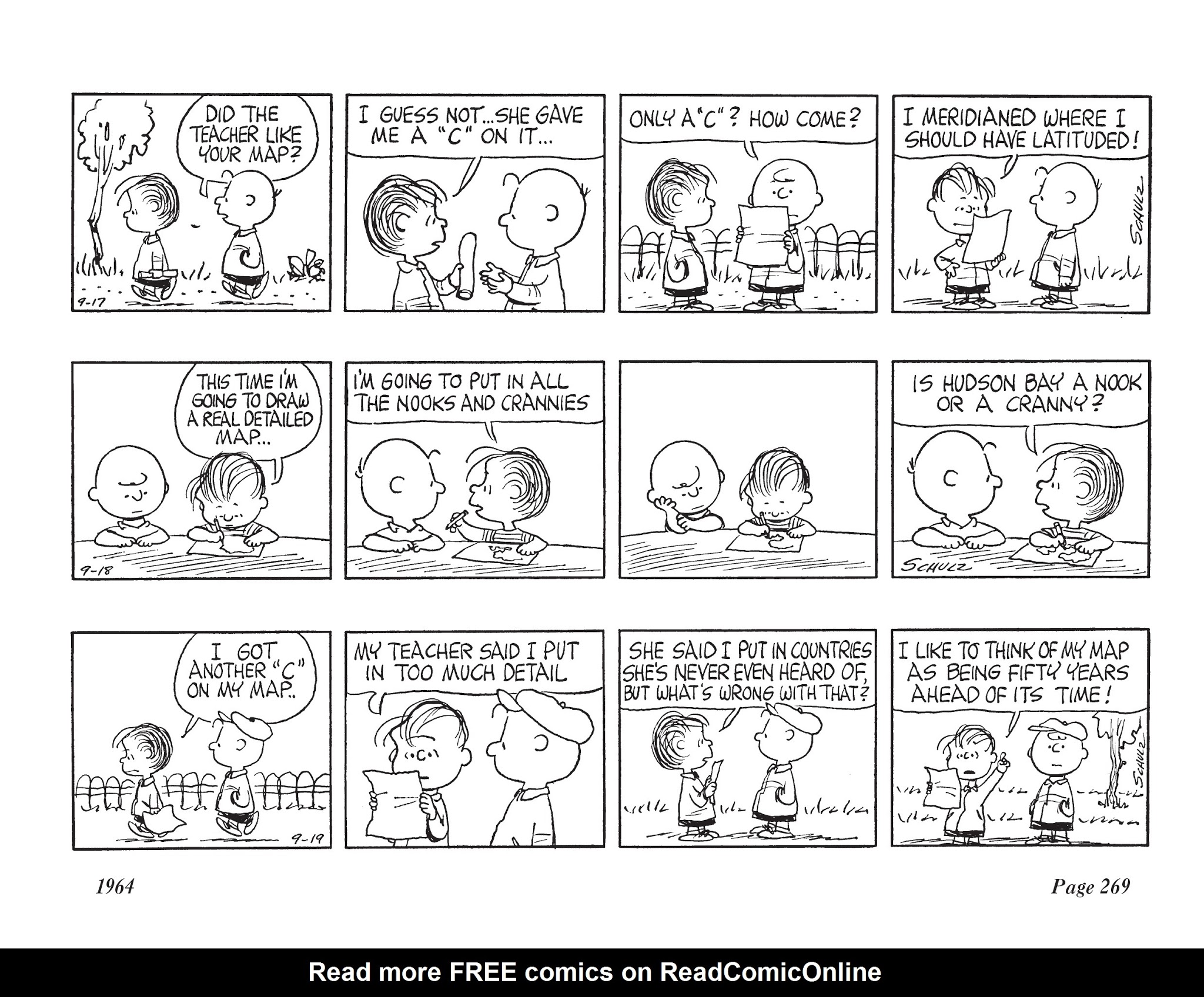 Read online The Complete Peanuts comic -  Issue # TPB 7 - 280