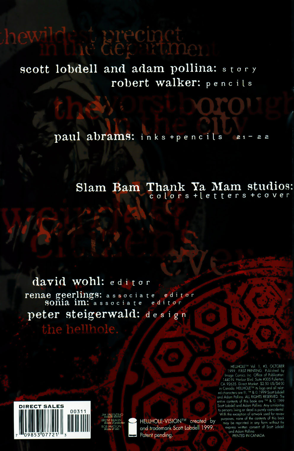 Read online Hellhole comic -  Issue #3 - 2