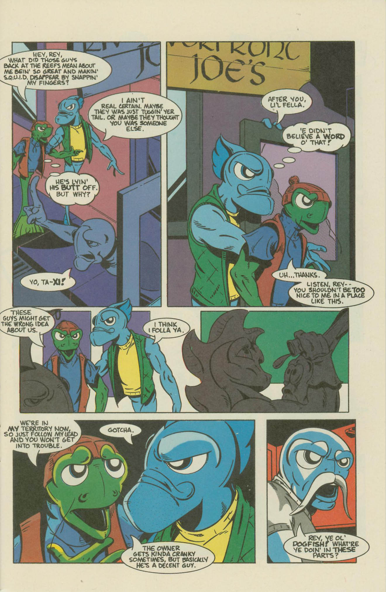 Read online The Fish Police comic -  Issue #14 - 11