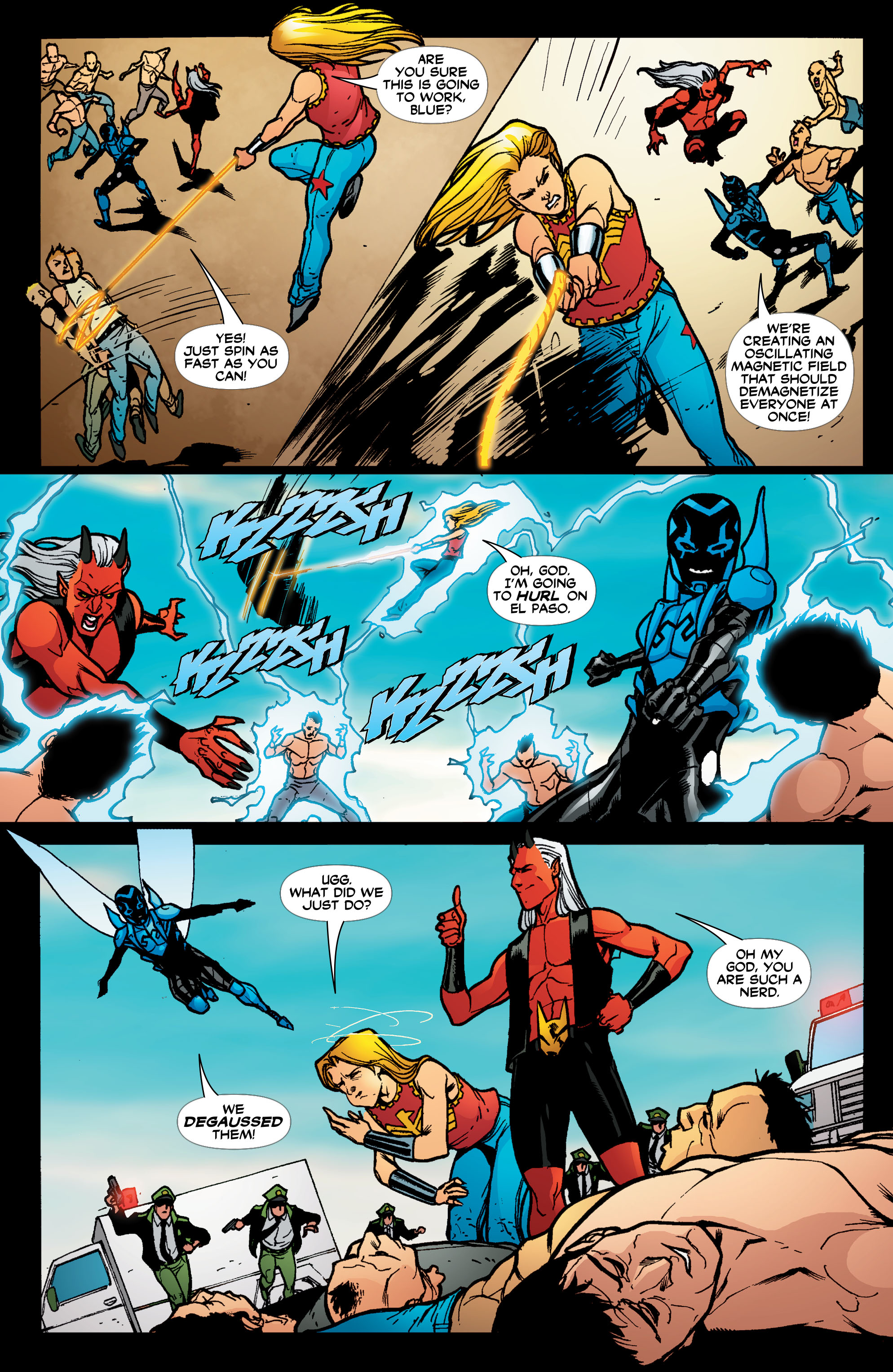 Read online Blue Beetle (2006) comic -  Issue #33 - 18