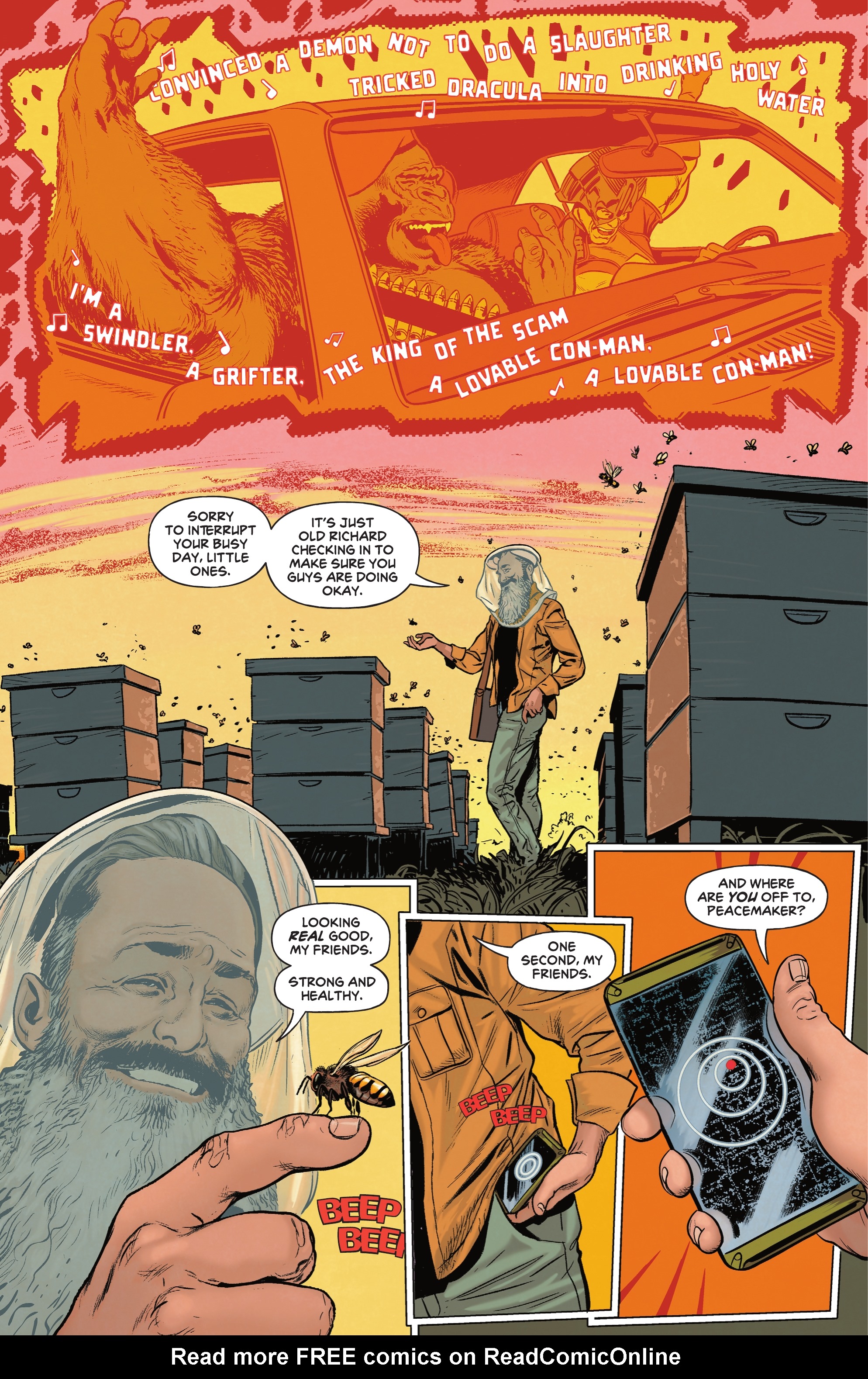 Read online Peacemaker Tries Hard! comic -  Issue #2 - 12