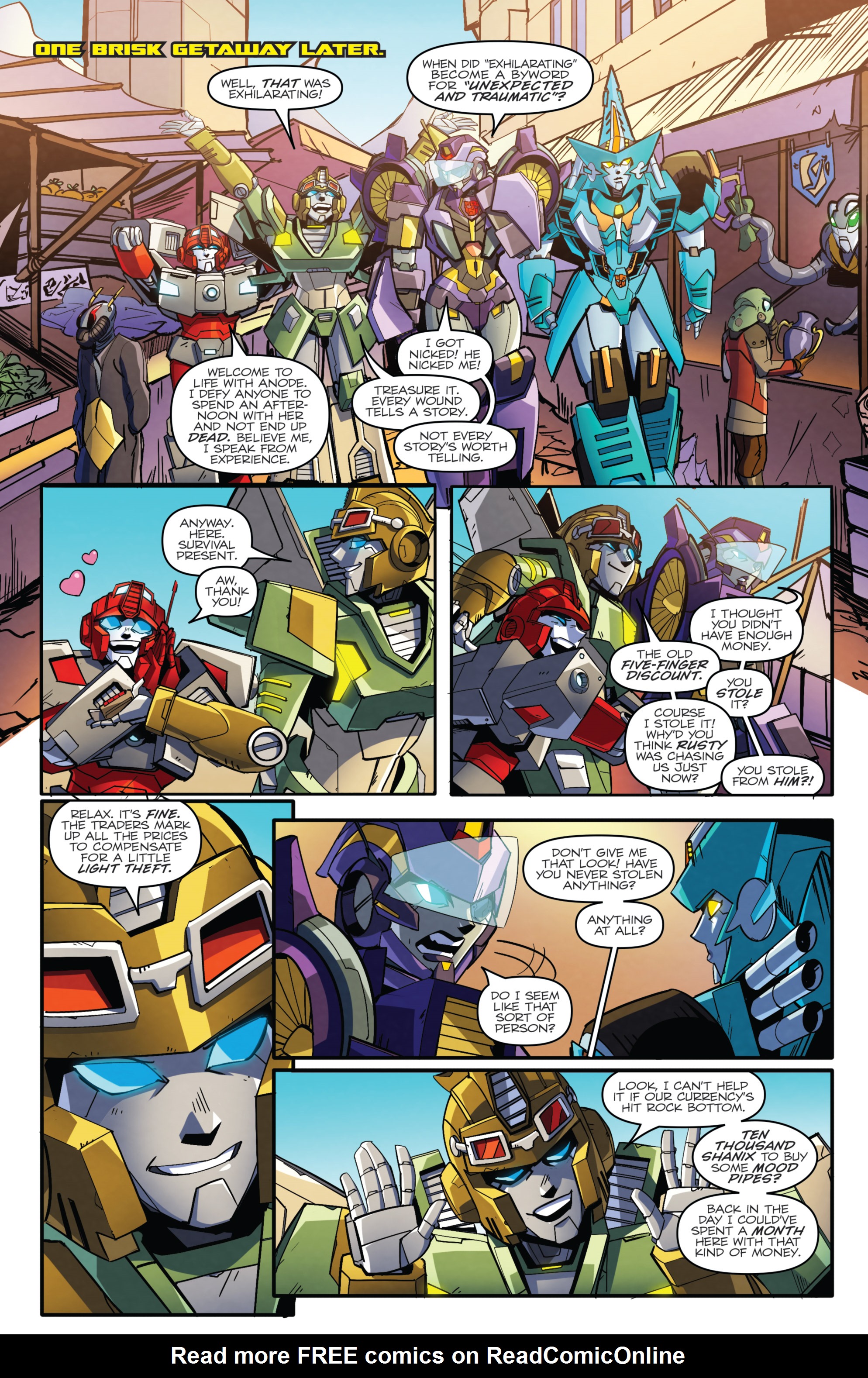 Read online The Transformers: Lost Light comic -  Issue #8 - 8