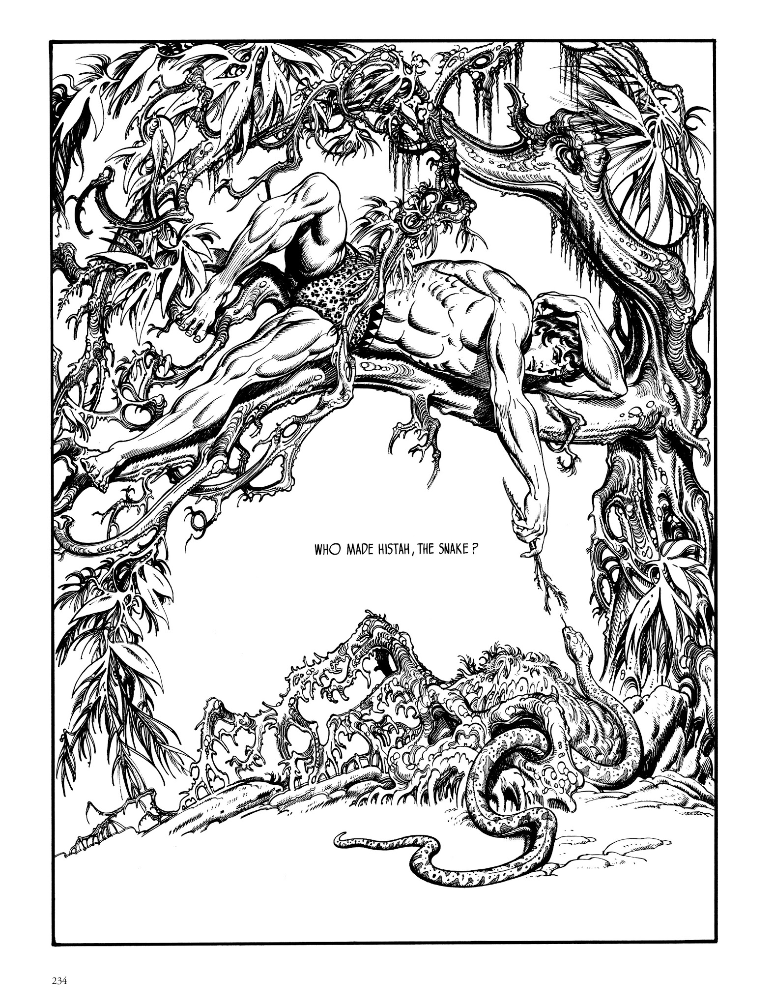 Read online Edgar Rice Burroughs' Tarzan: Burne Hogarth's Lord of the Jungle comic -  Issue # TPB - 233