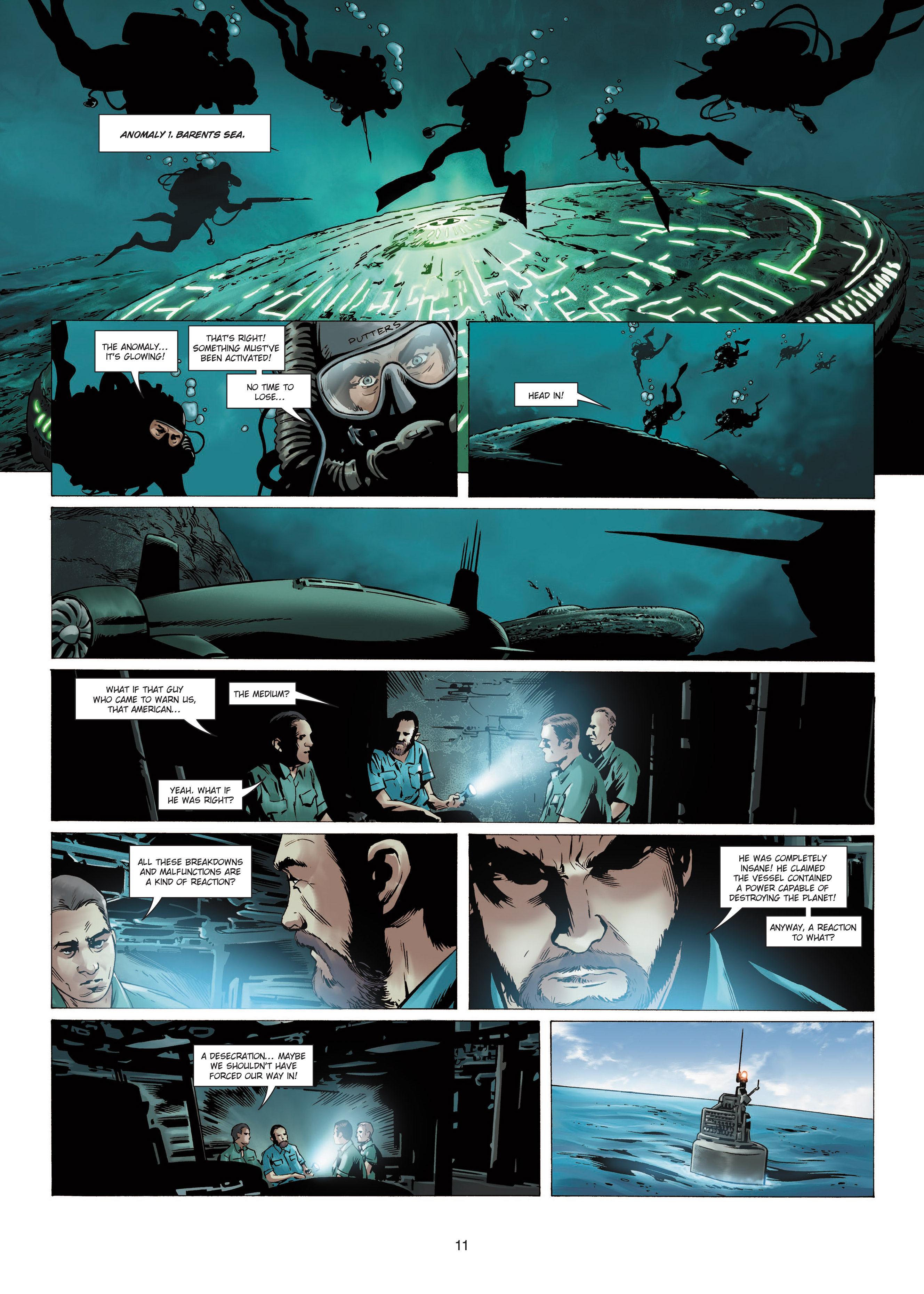Read online Olympus Mons Vol. 1: Anomaly One comic -  Issue #4 - 11