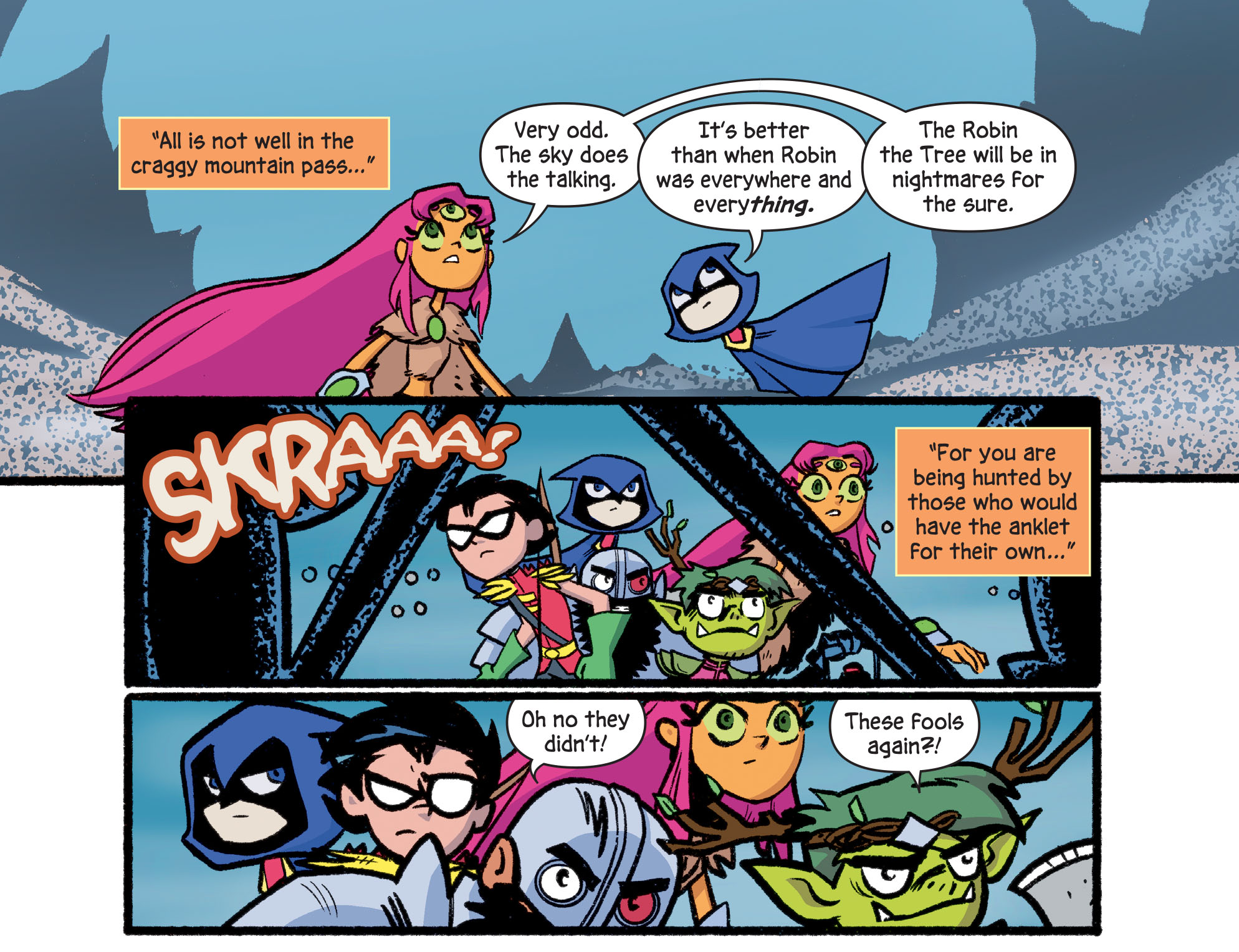 Read online Teen Titans Go! Roll With It! comic -  Issue #6 - 10