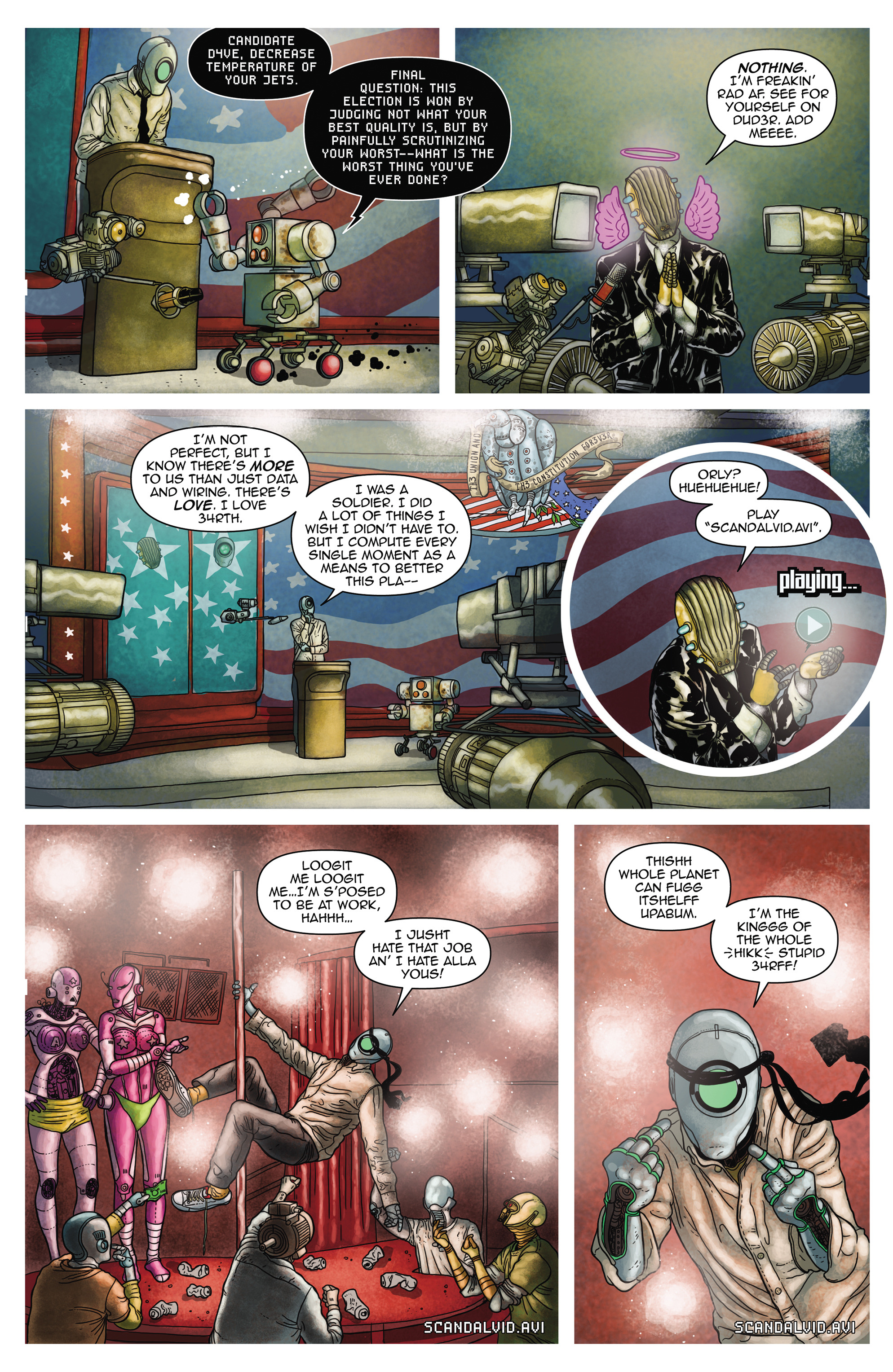 Read online D4VEocracy comic -  Issue #2 - 19