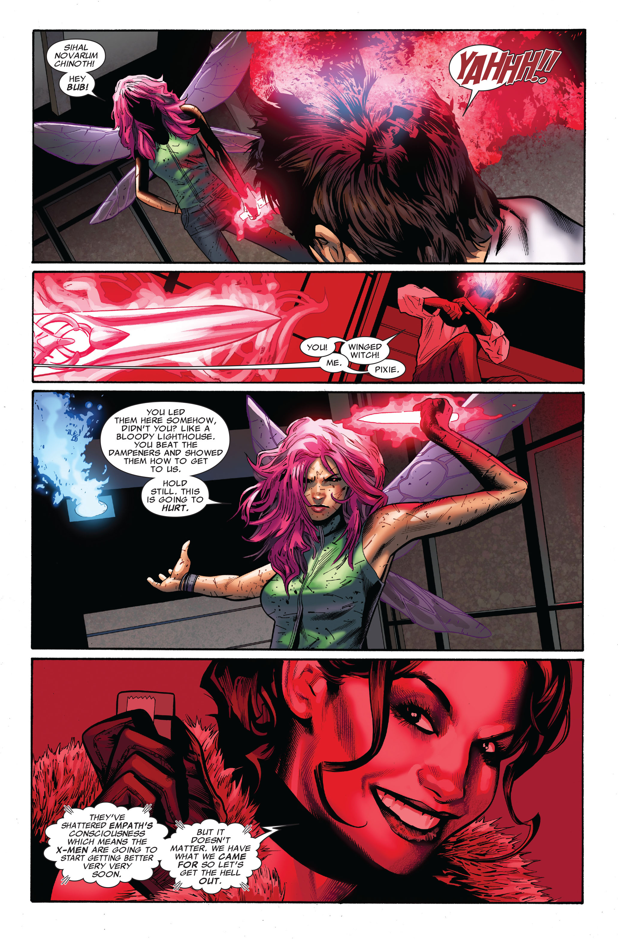 Read online Uncanny X-Men: Sisterhood comic -  Issue # TPB - 71