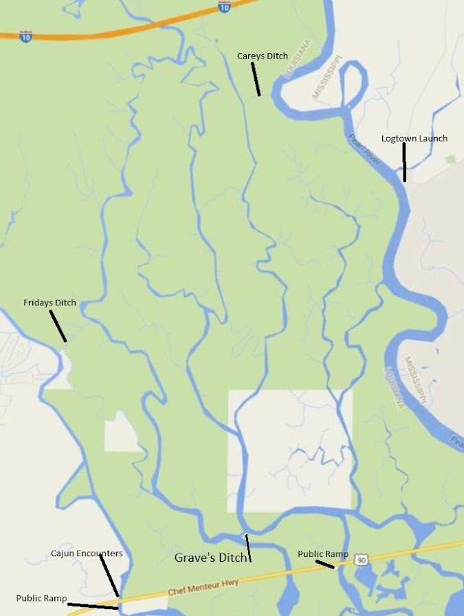 Southeastern Louisiana Paddling Another Fun Pearl River Paddle Loop