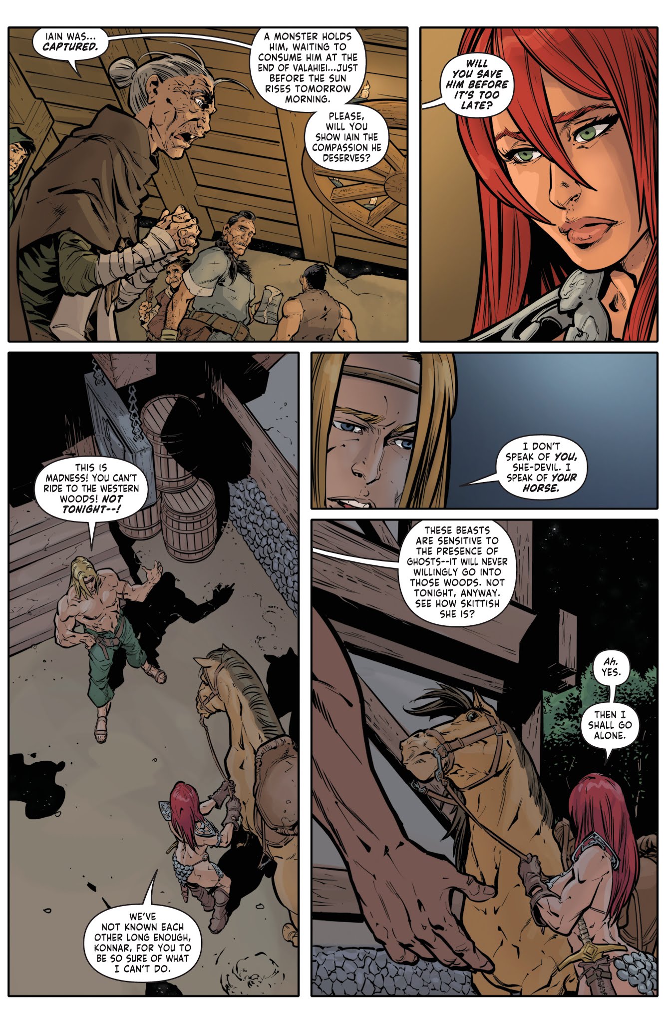 Read online Red Sonja: Halloween Special comic -  Issue # Full - 8
