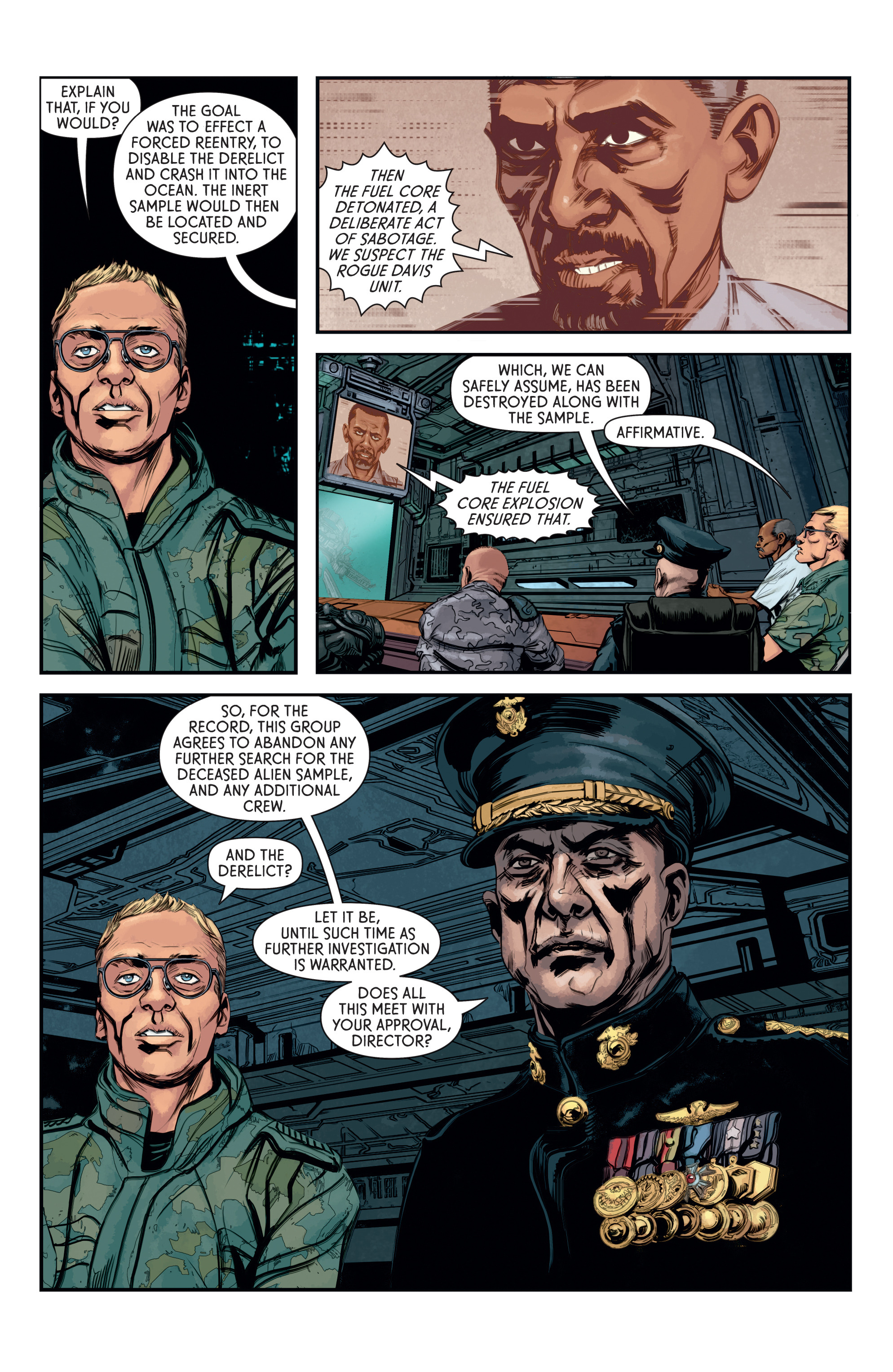Read online Aliens: Defiance comic -  Issue #11 - 16